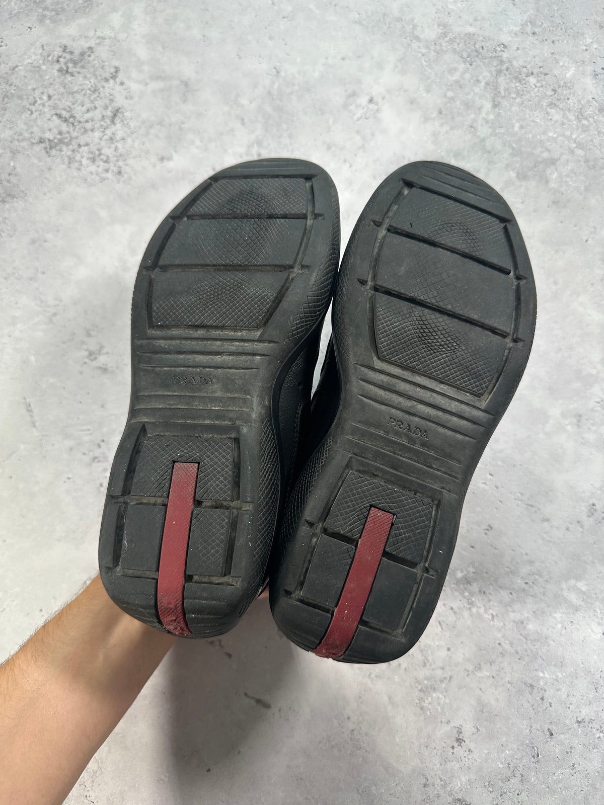 Prada Linea Rossa America’s Cup Sneakers in Black (UK5/EU37.5-38/US6)