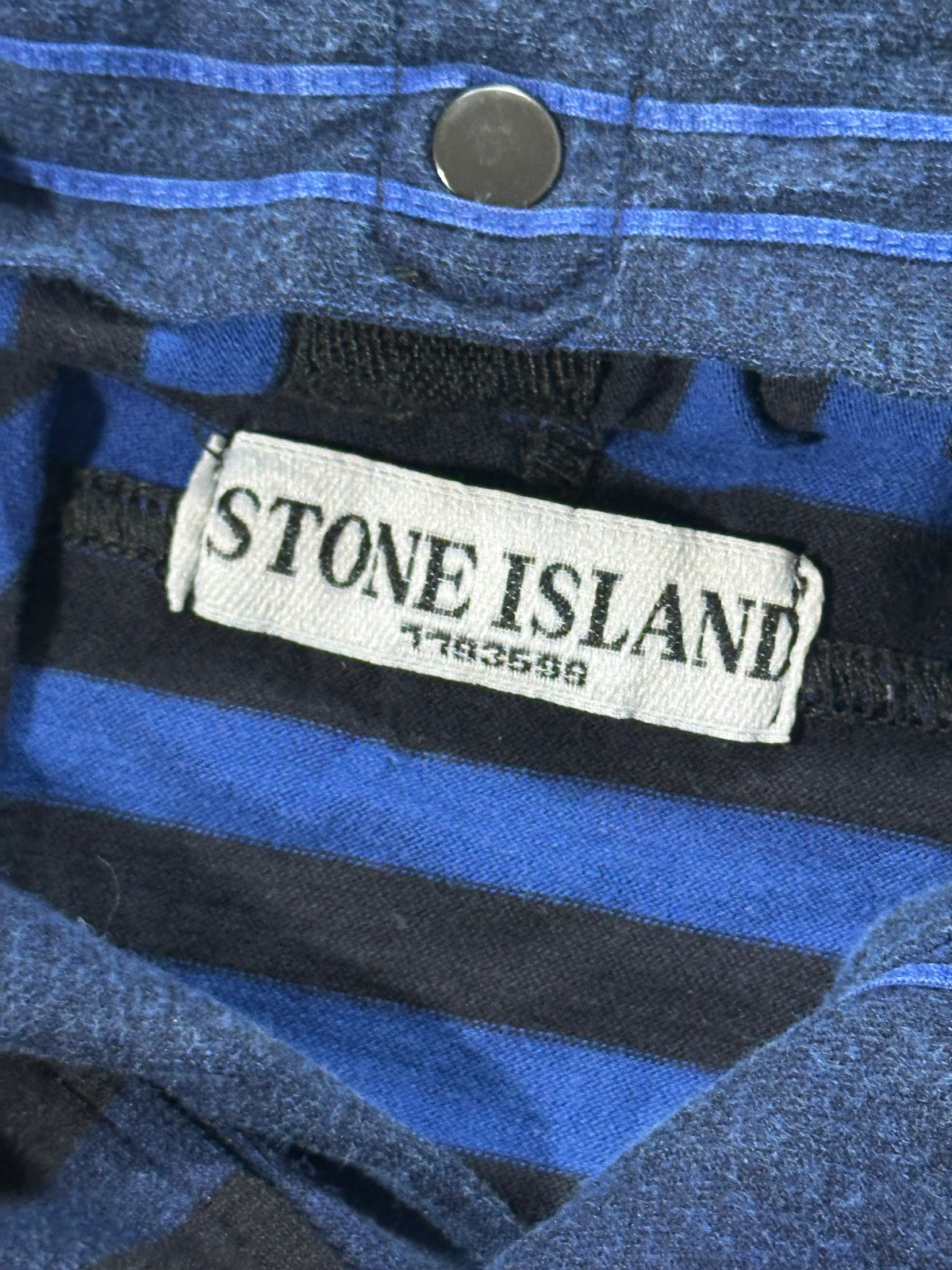 Stone Island SS2008 Striped Hoodie by Paul Harvey (M)