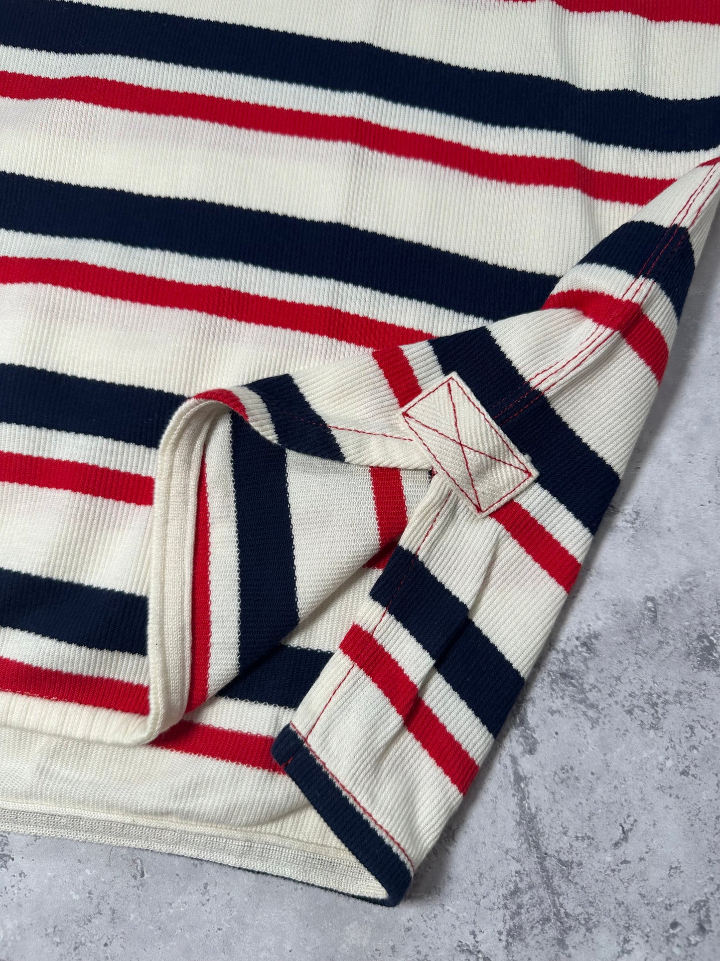 Junya Watanabe MAN Comme Des Garçons AD2017 Striped Knit Tshirt