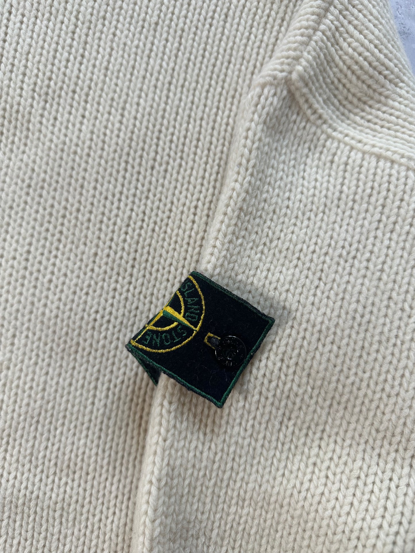 Stone Island 1995 Wool High Neck Sweatshirt Jumper