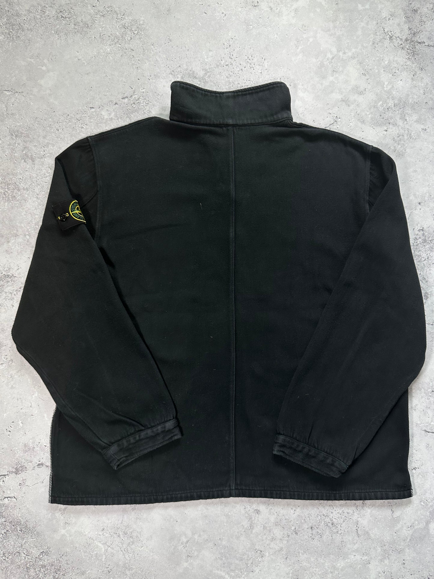 Stone Island 1998 Quarterzip Pullover Jumper (XL/XXL)