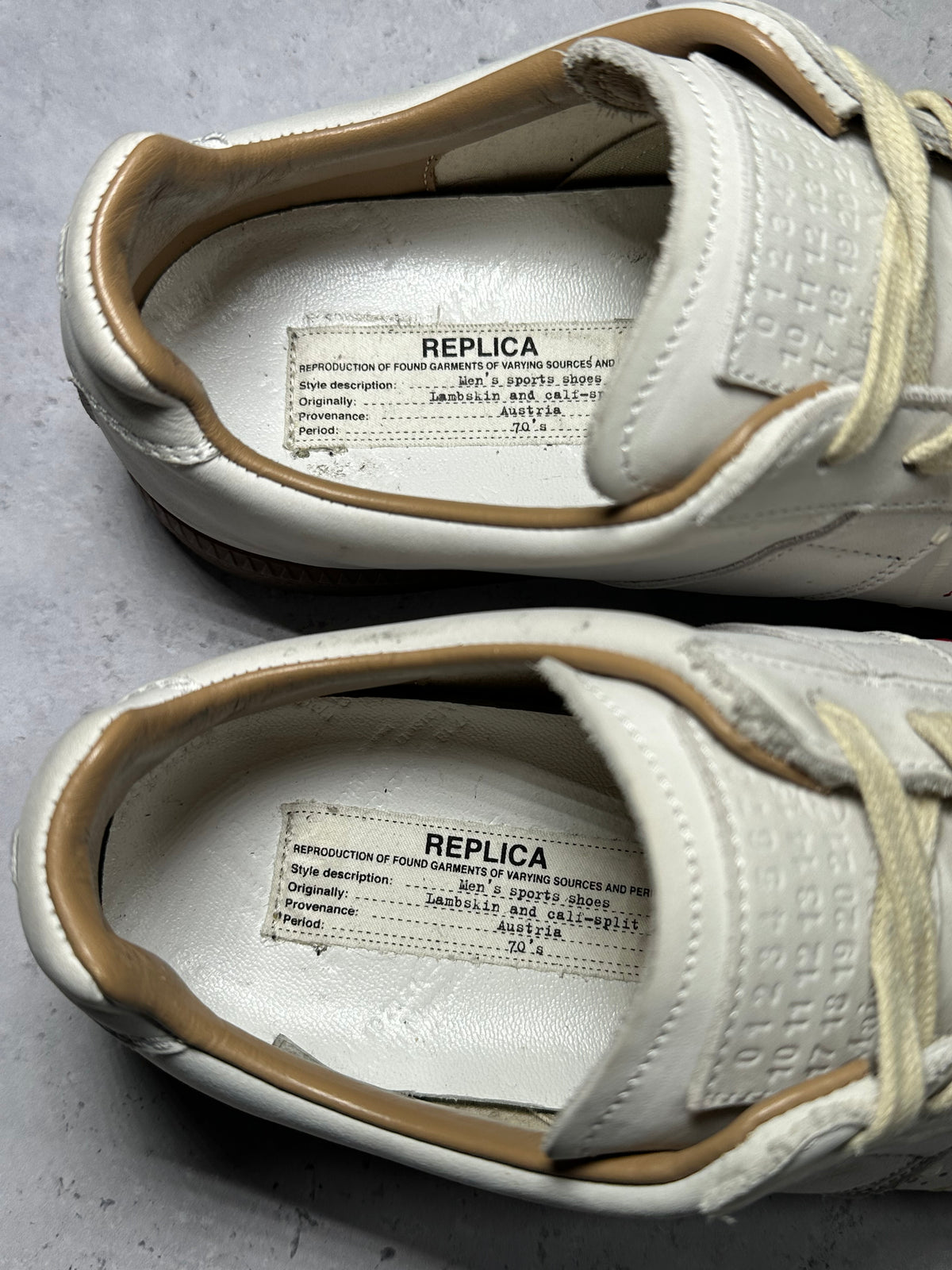 Maison Margiela Paint Splatter GAT Sneakers