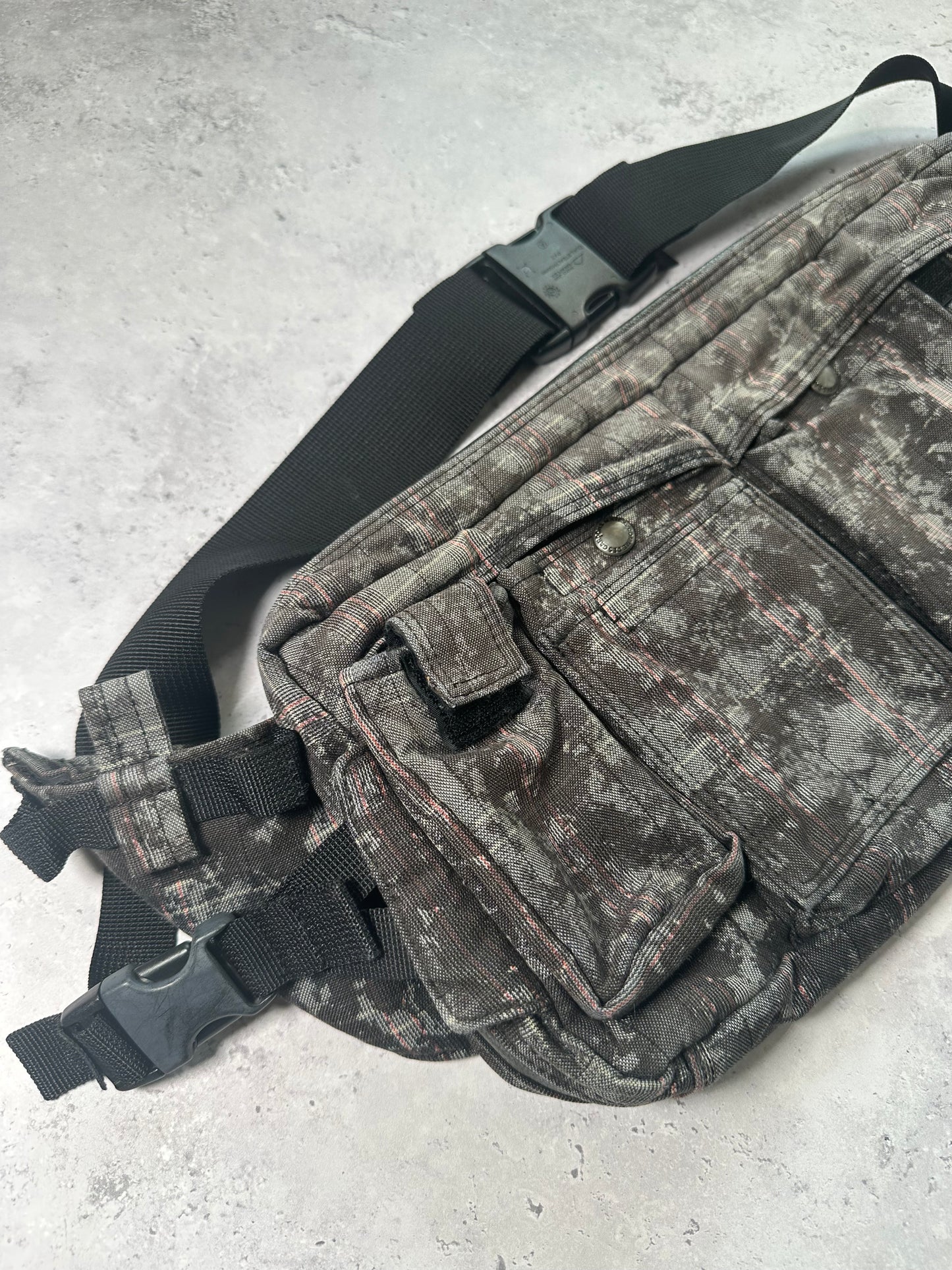 Junya Watanabe MAN Comme Des Garçons x Porter Yoshida Digital Camo Multipocket Bag
