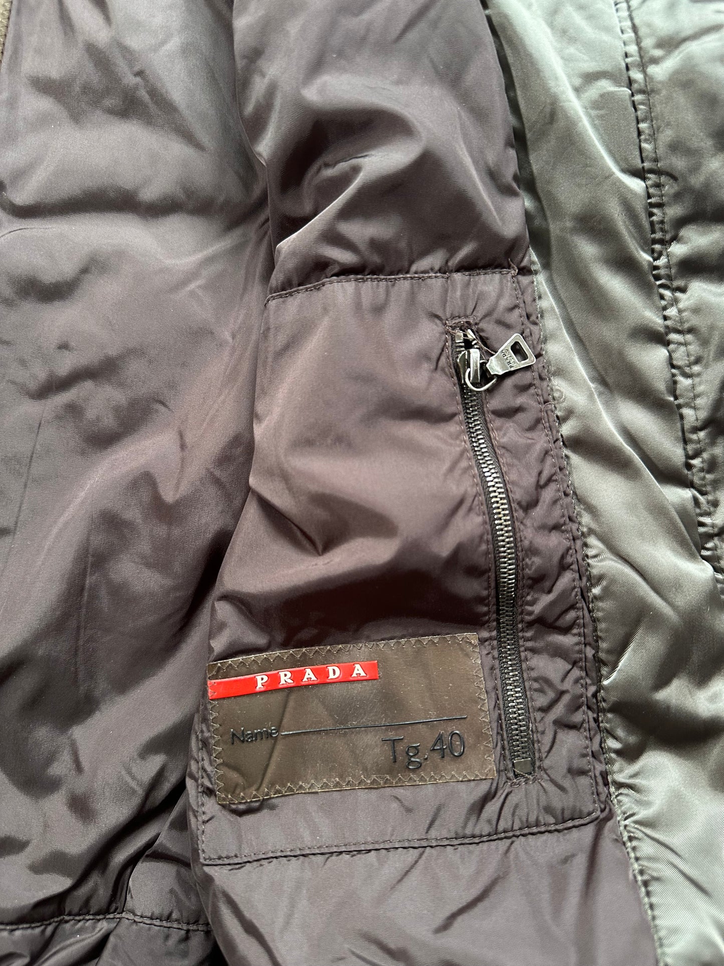 Prada Sport 2003 Astro Bondage Utility Jacket (S)