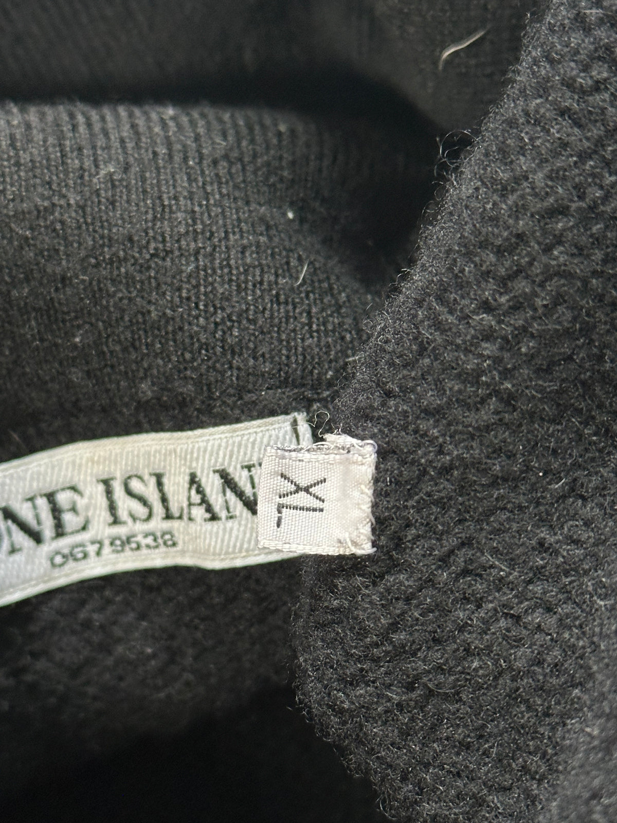 Stone Island AW2006 Hooded Zip Wool Knit by Paul Harvey (L)