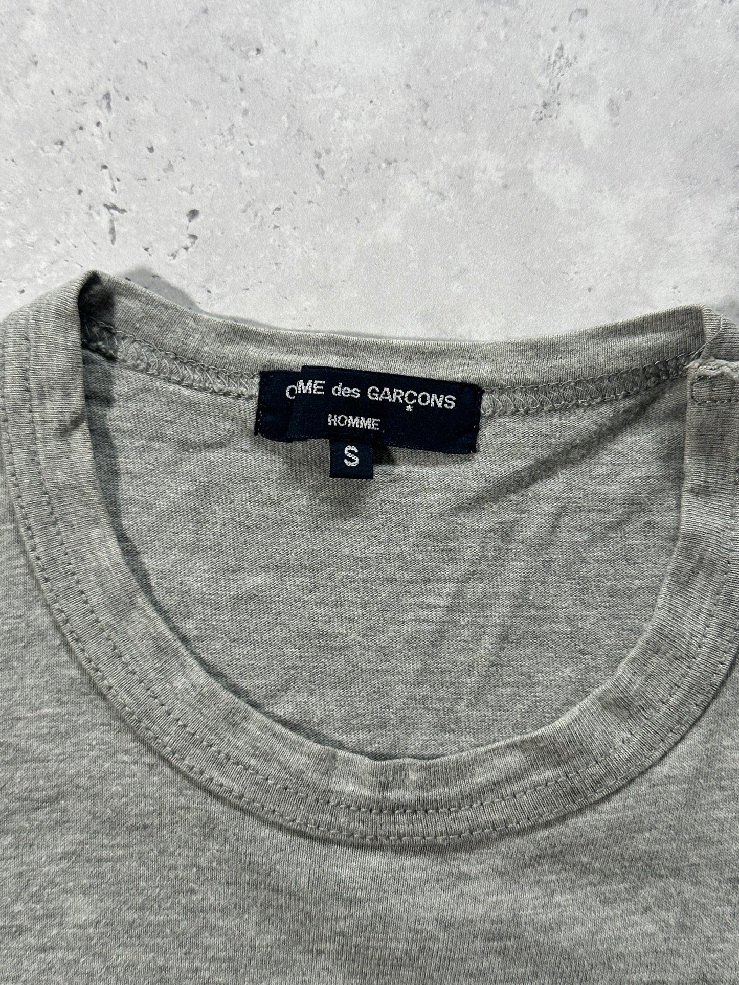 Comme des Garçons Homme AD2012 Front Spell Out Print Tshirt (S)