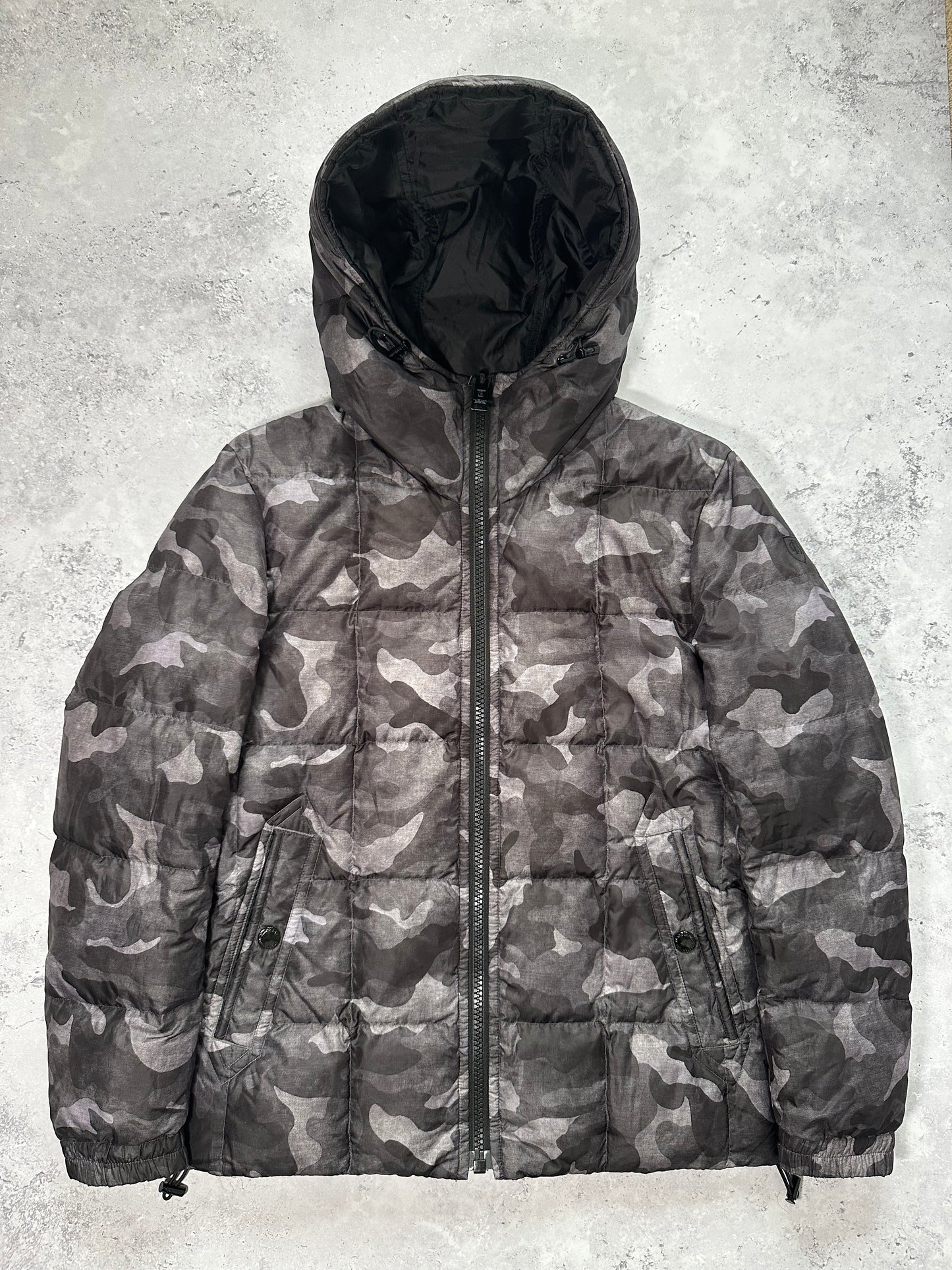 Burberry Black Label Crestbridge 2011 Reversible Down Puffer Jacket (M)