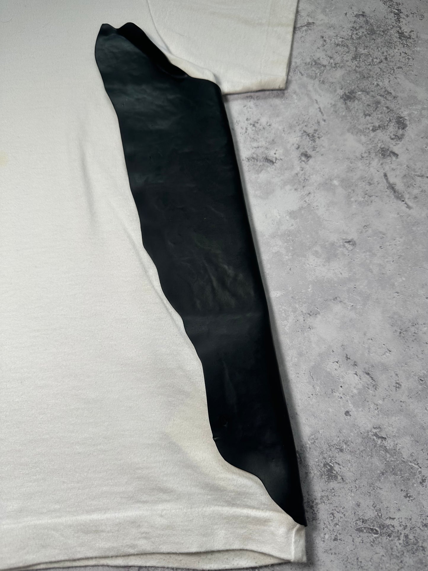 Archive Comme des Garçons AD2017 Rubber Panel Tshirt (M)