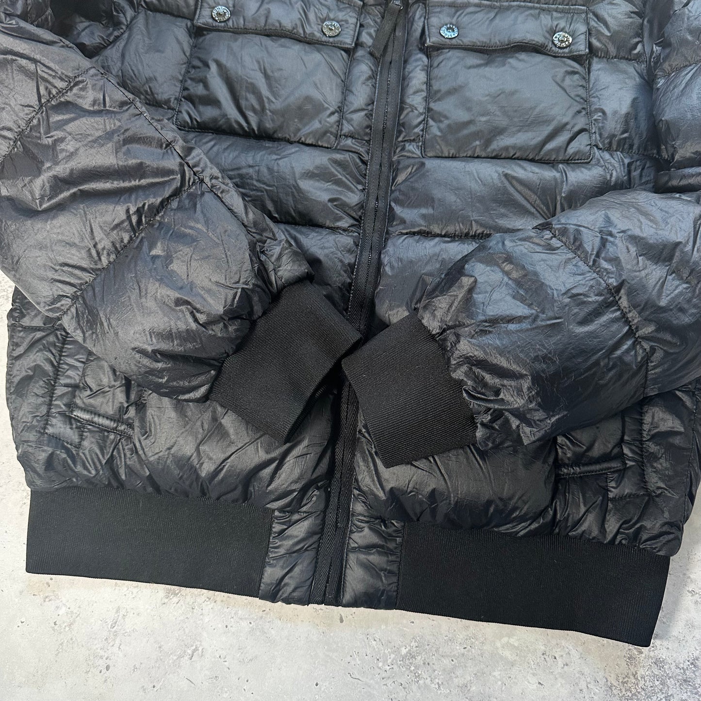 Stone Island 2013 Garment Dyed Down Puffer Jacket (M)