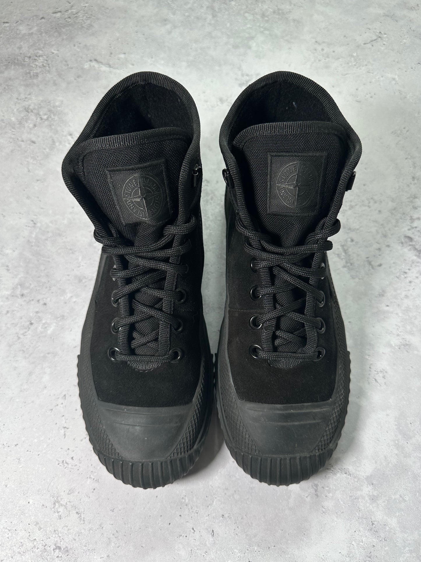 Stone Island x Diemme Black Ghost High Top Boots EU40