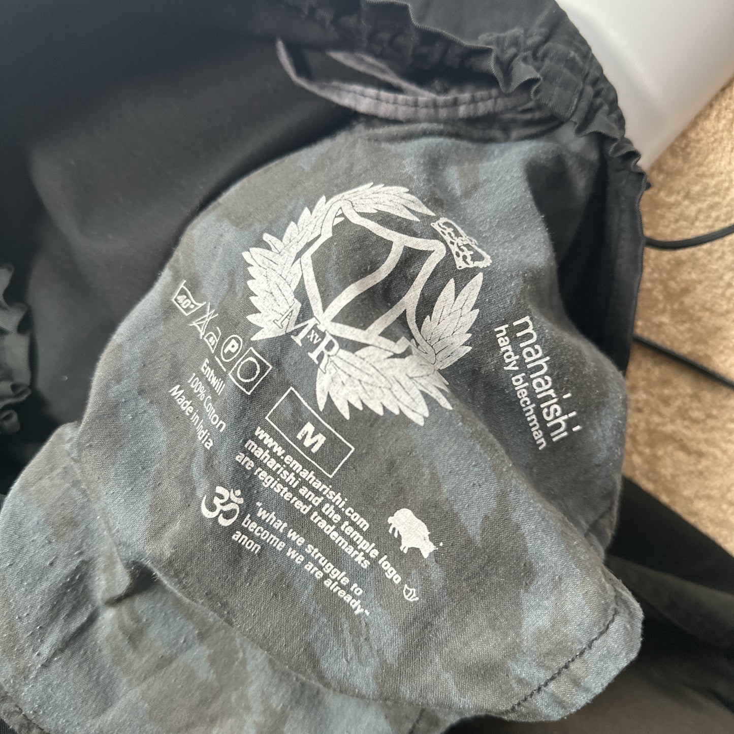 Maharishi Japanese Embroidered Sno Pants