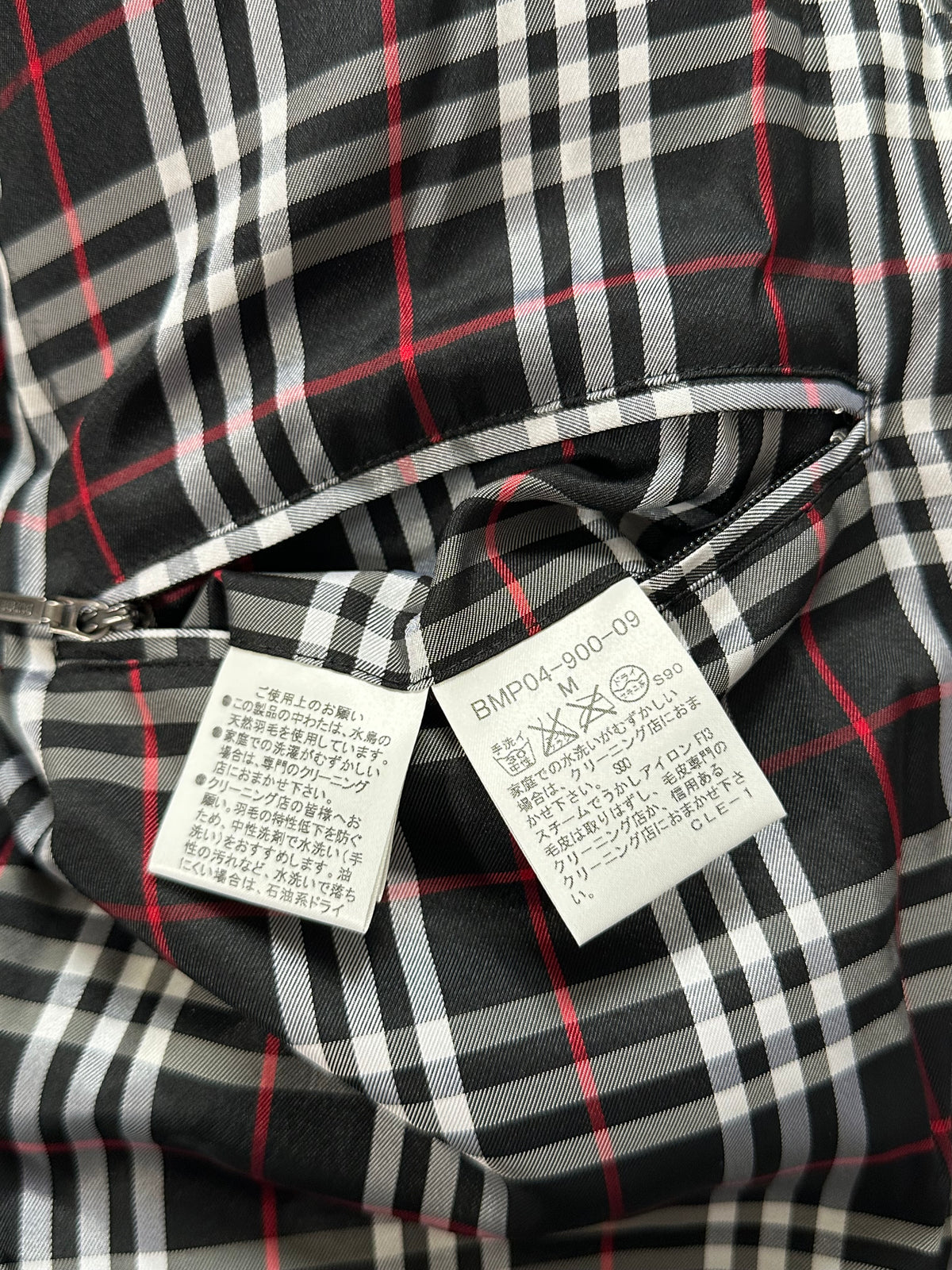 Burberry Black Label 2007 Fur Hood Down Puffer Jacket (M)