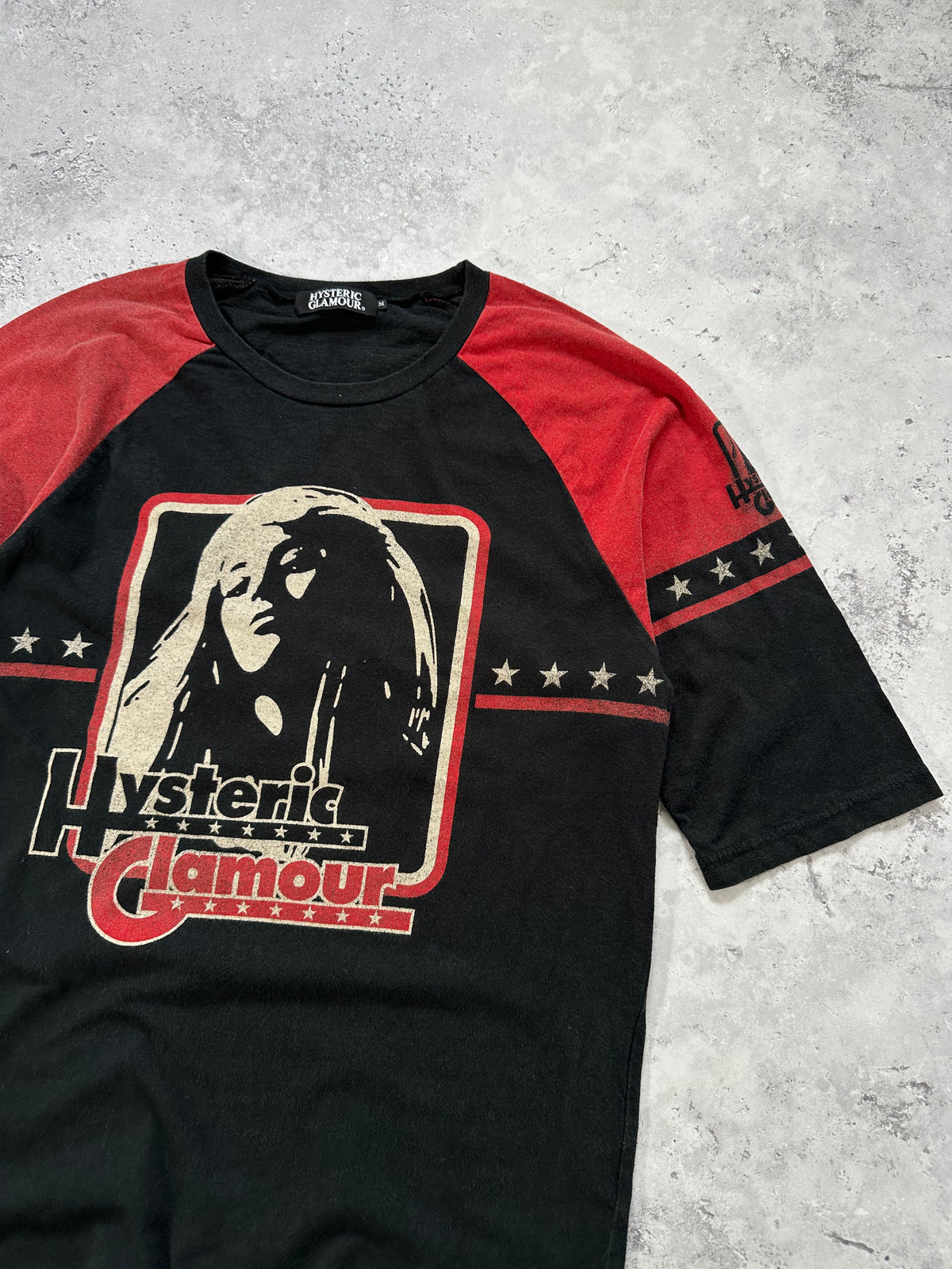 Hysteric Glamour Big Graphic Raglan Tshirt (M)