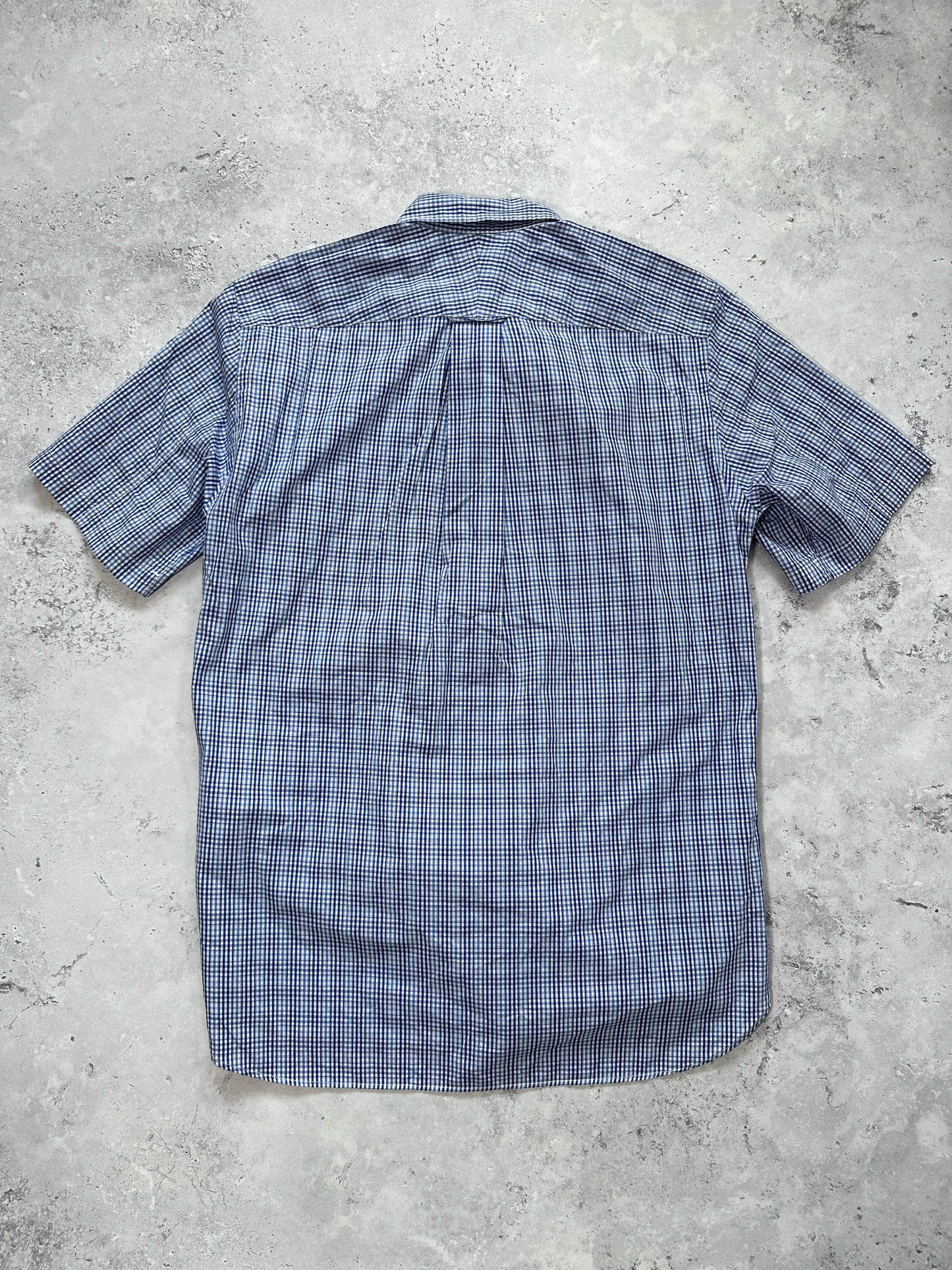 Junya Watanabe MAN Comme des Garcons SS2017 Plaid Patchwork Shirt (S)
