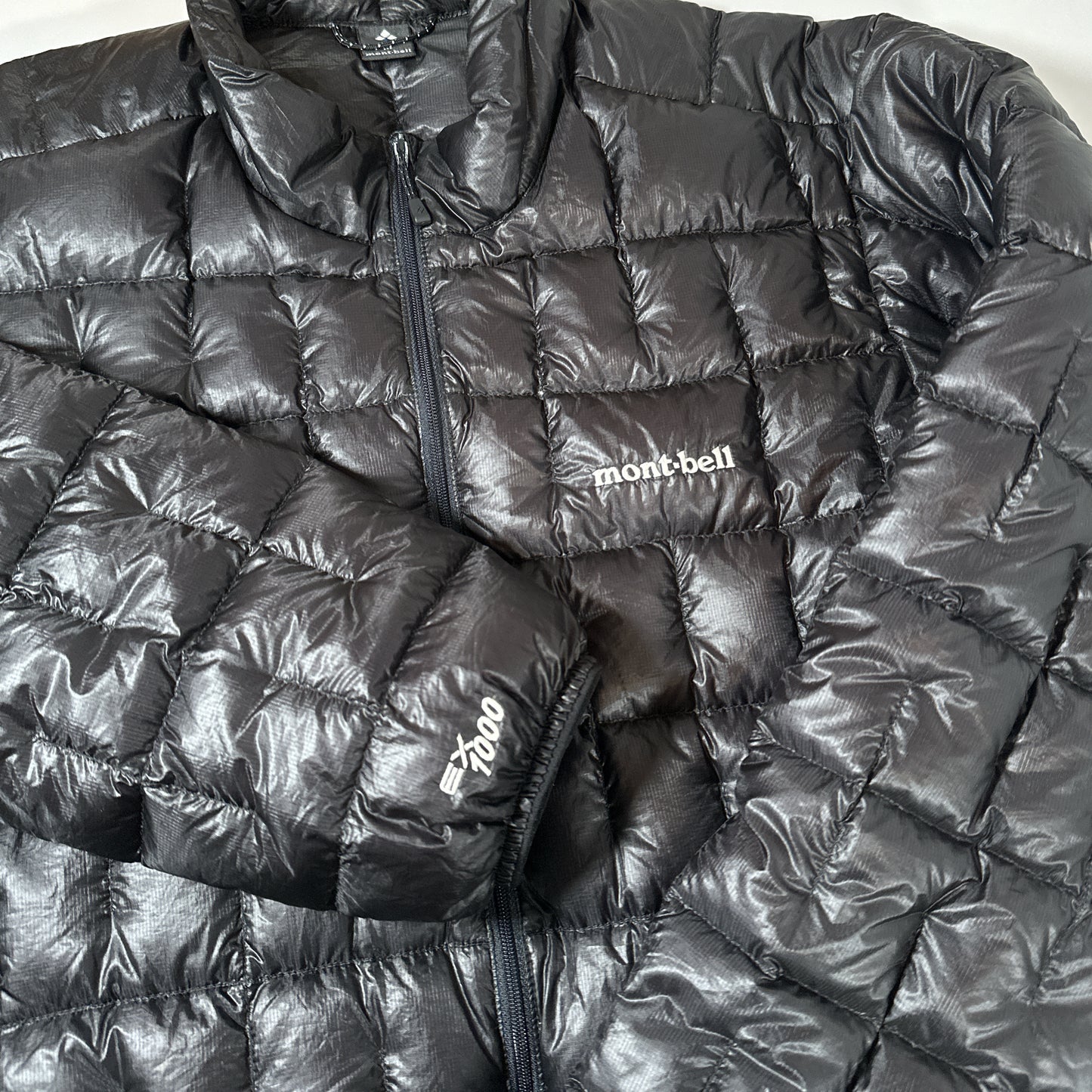 Montbell Black ex1000 Plasma Down Puffer Jacket