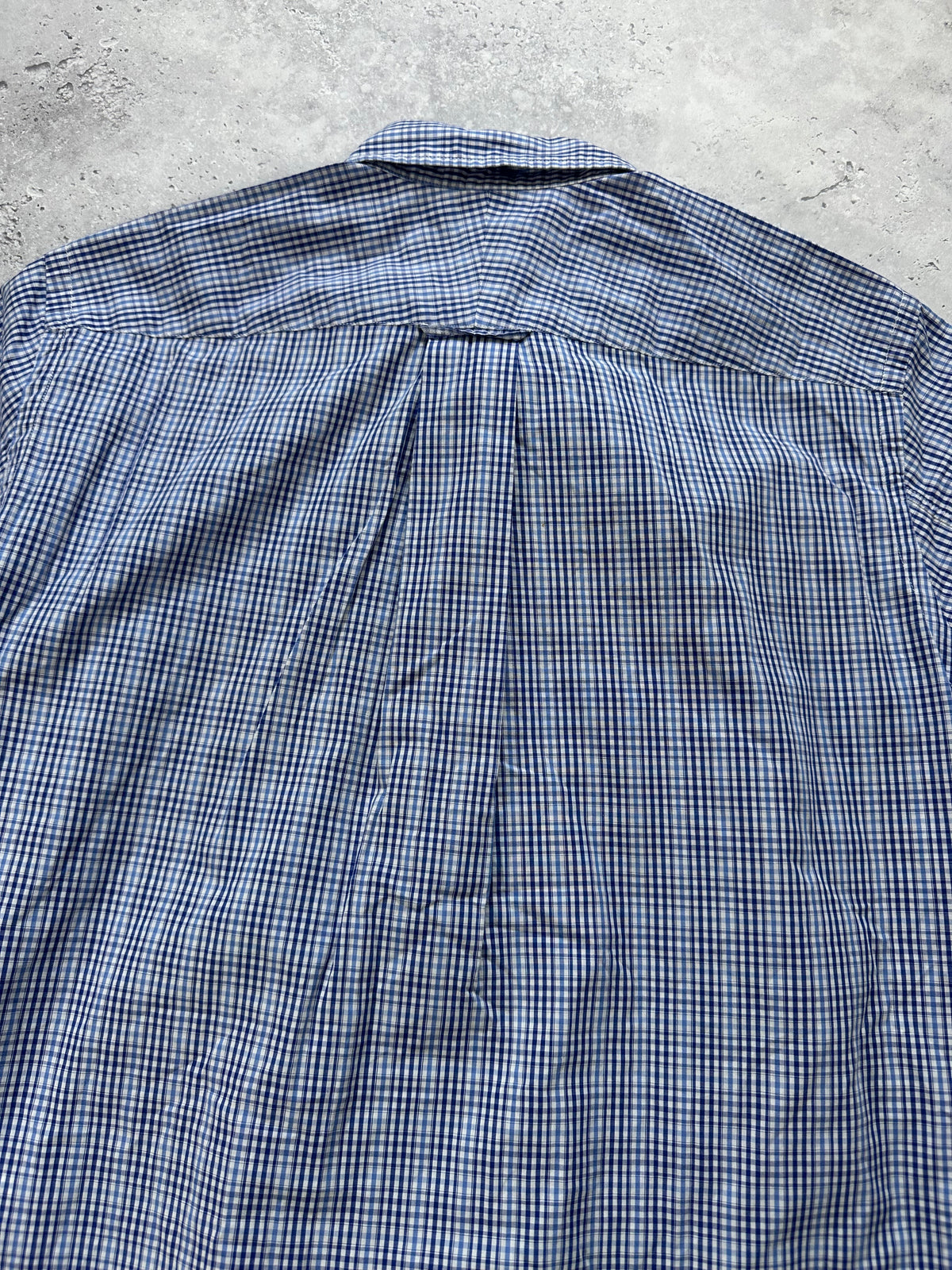 Junya Watanabe MAN Comme des Garcons SS2017 Plaid Patchwork Shirt (S)