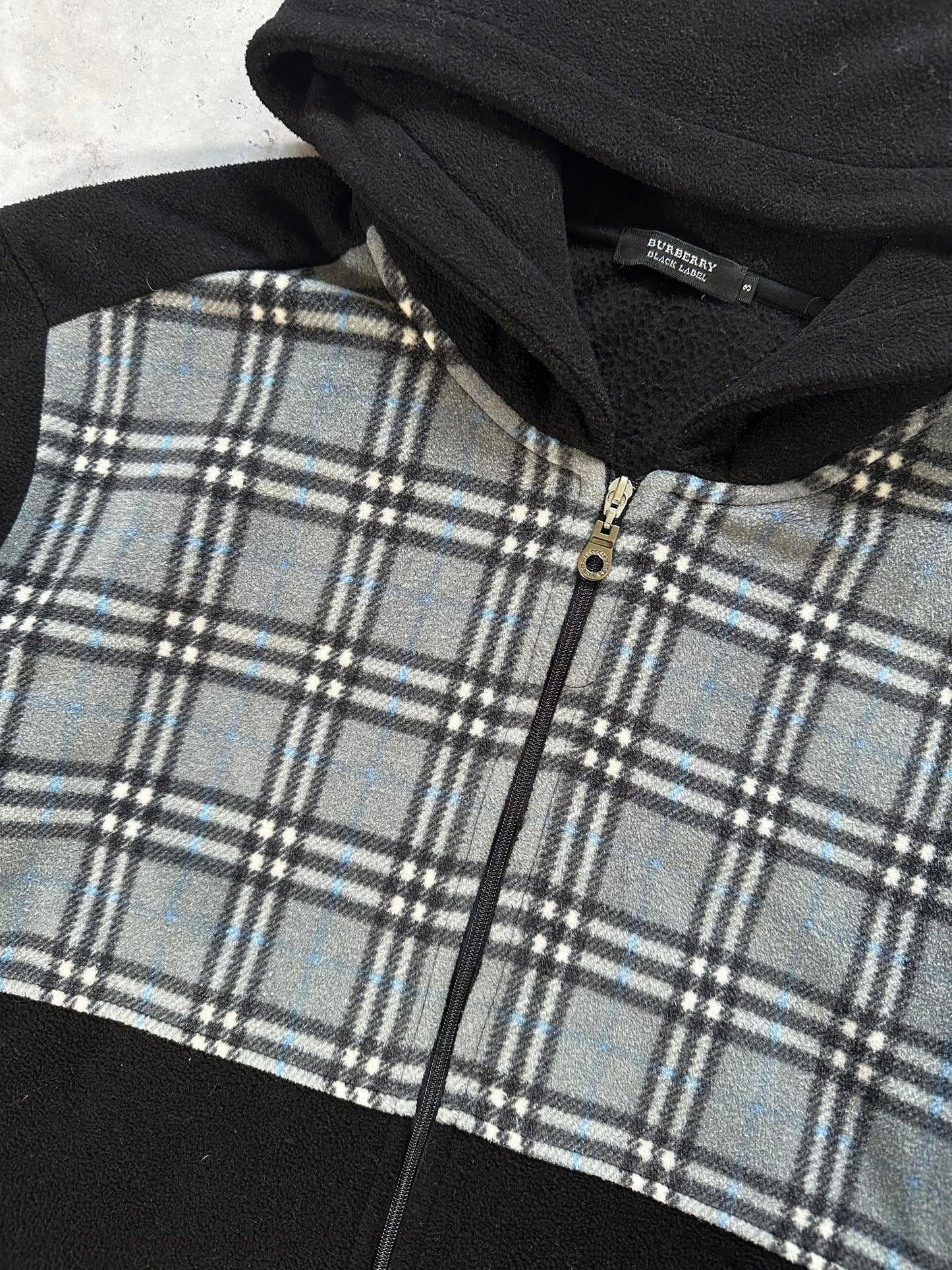 Burberry Black Label 2010 Fleece Zip Hoodie (M)