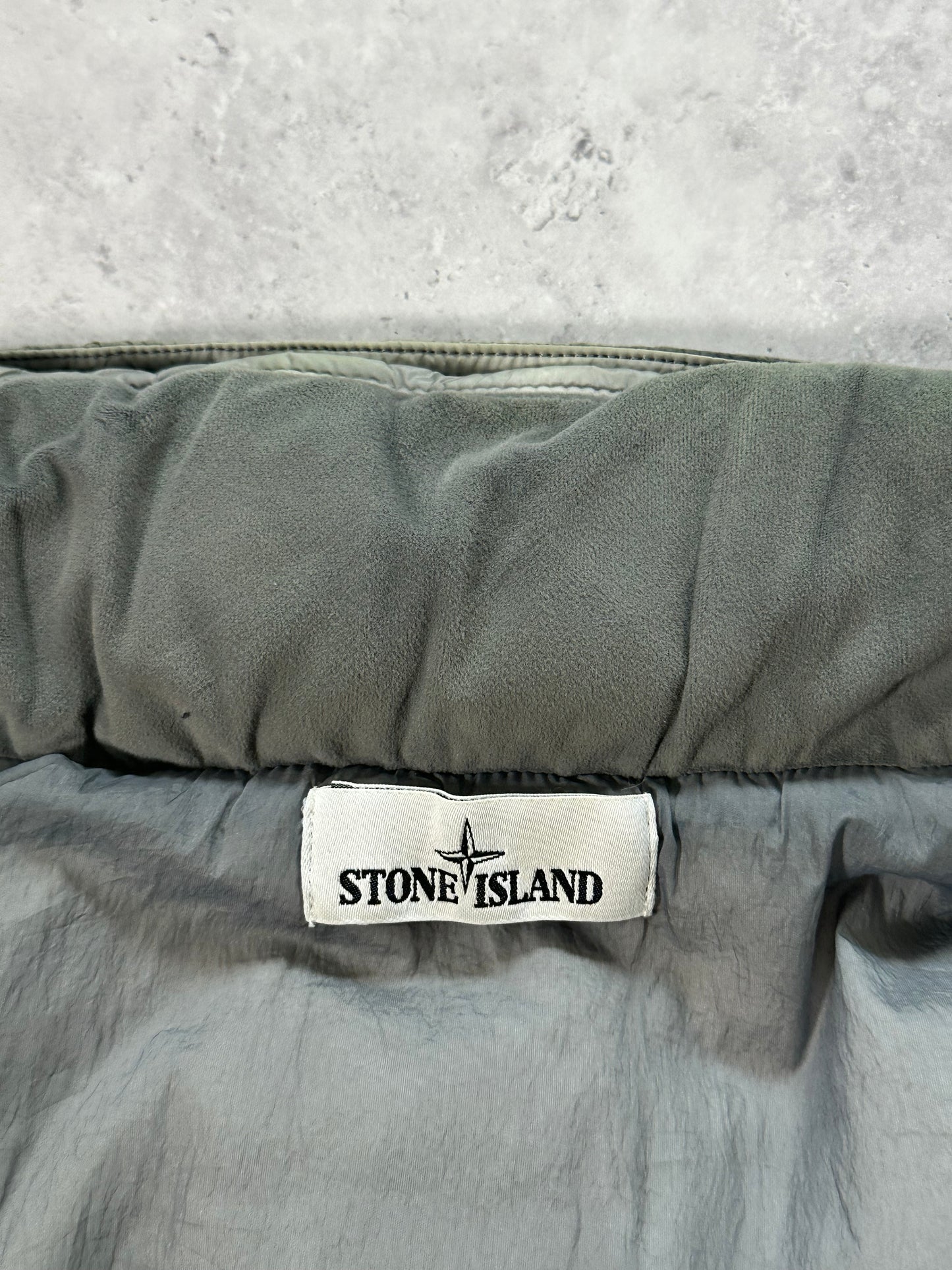 Stone Island AW2016 Garment Dyed Crinkle Reps NY Down Vest Jacket (M)