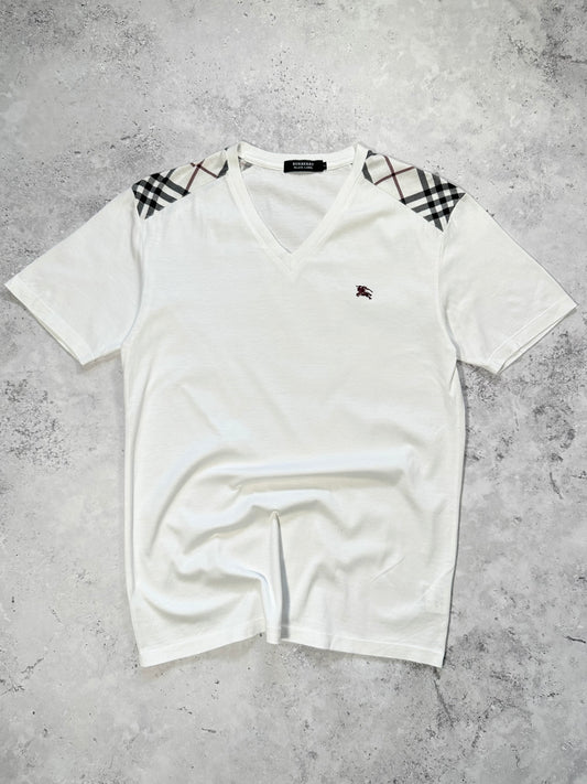 Burberry Black Label 2008 Shoulder Check Tshirt (S)