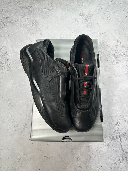 Prada America’s Cup Sneakers in Black (EU37.5, fits EU38.5-39 / UK5.5/6)