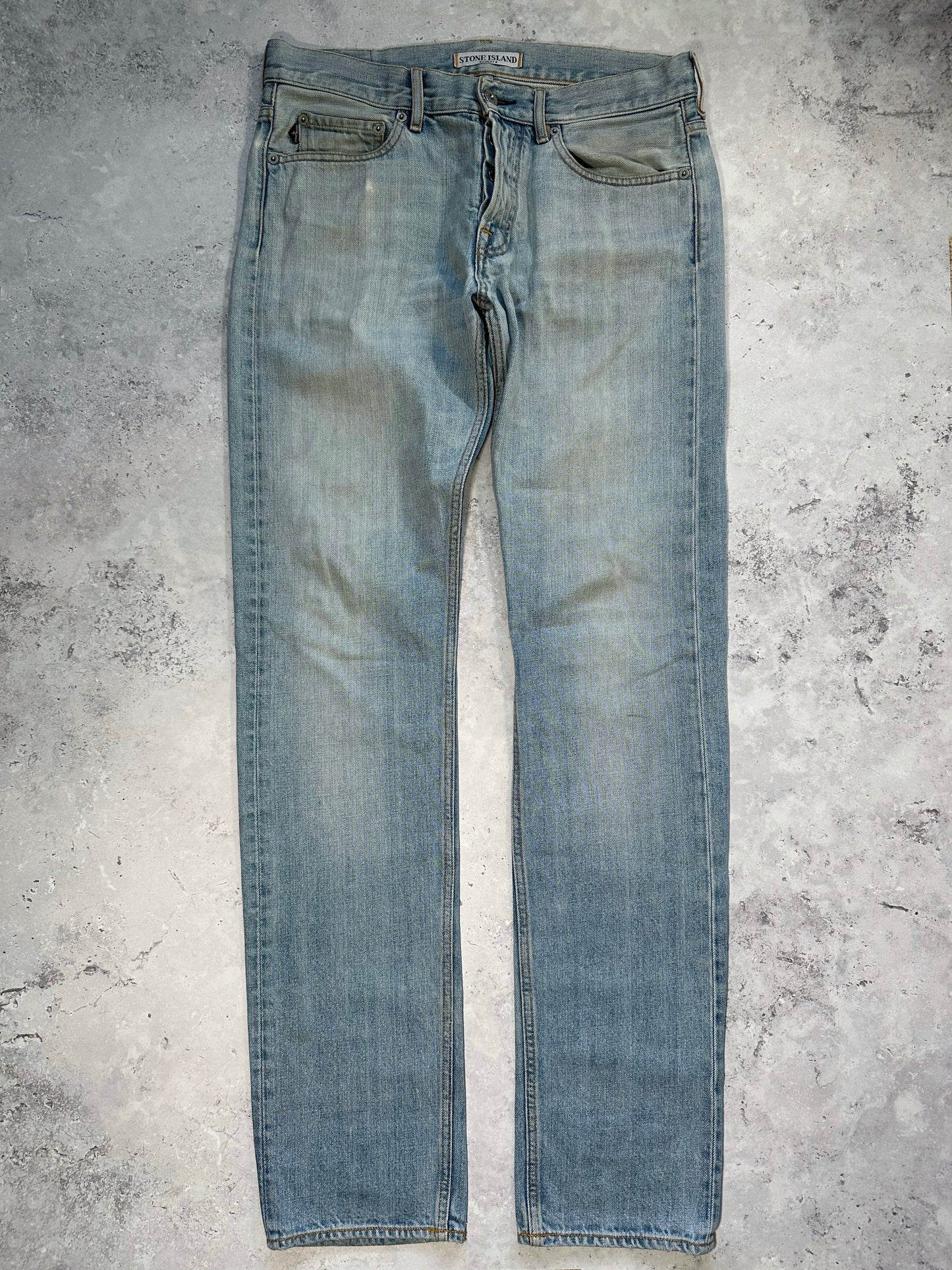 Stone Island 2010 Light Wash Denim Jeans (W30L34)