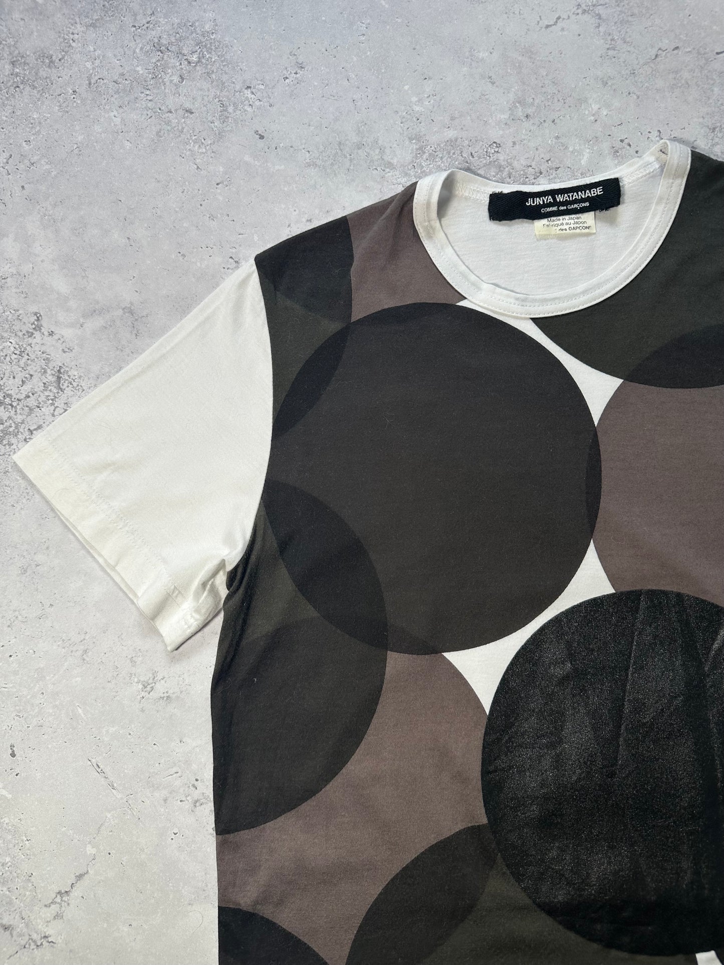 Junya Watanabe Comme des Garçons AD2014 Abstract Circles Tshirt