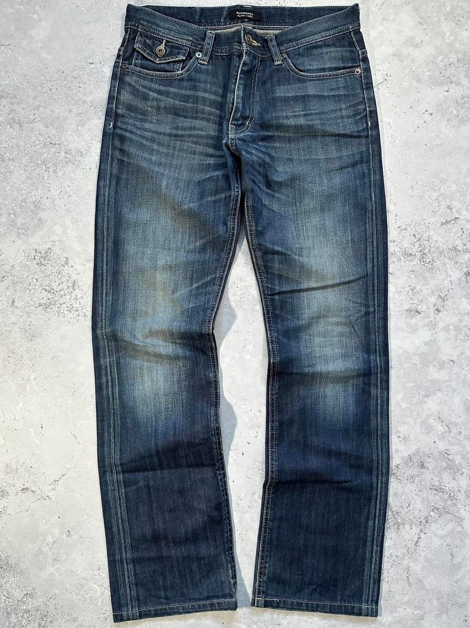 Burberry Black Label Pocket Check Jeans
