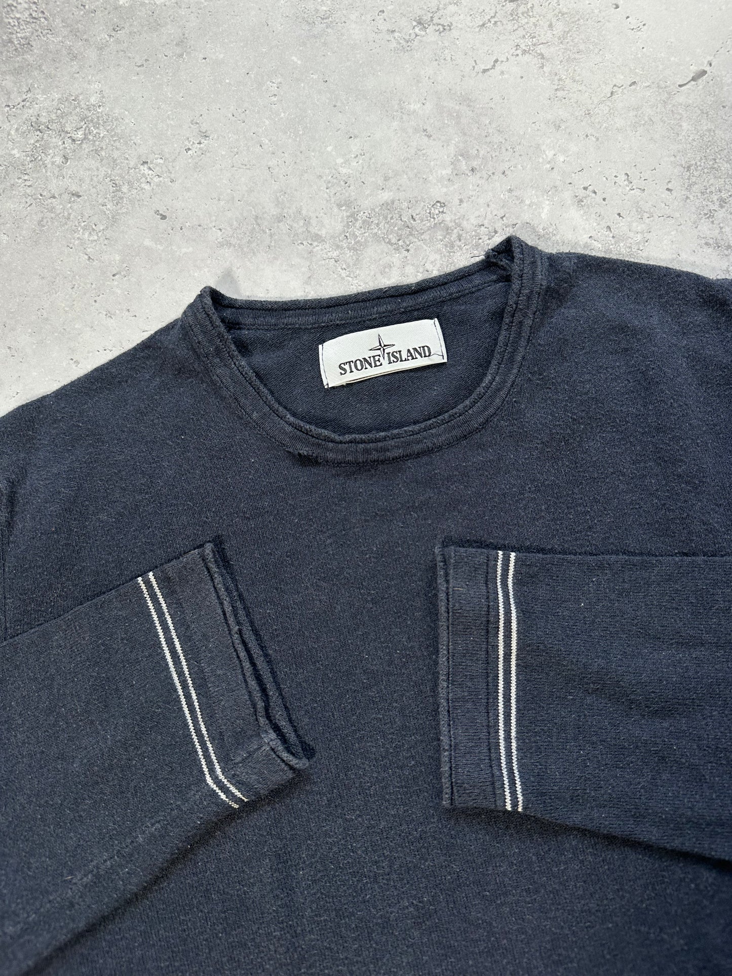 Stone Island SS2017 Striped Cuff Sweatshirt (M)