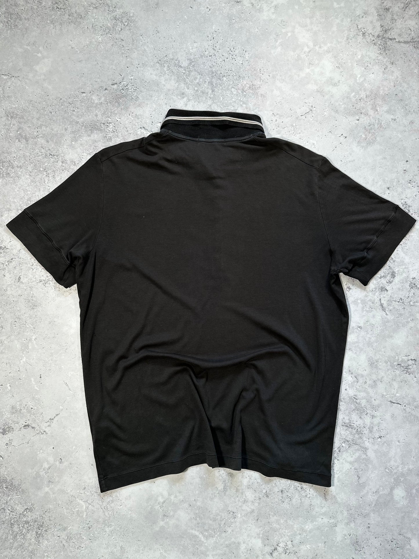 Stone Island SS2008 Spellout Polo Shirt (L)
