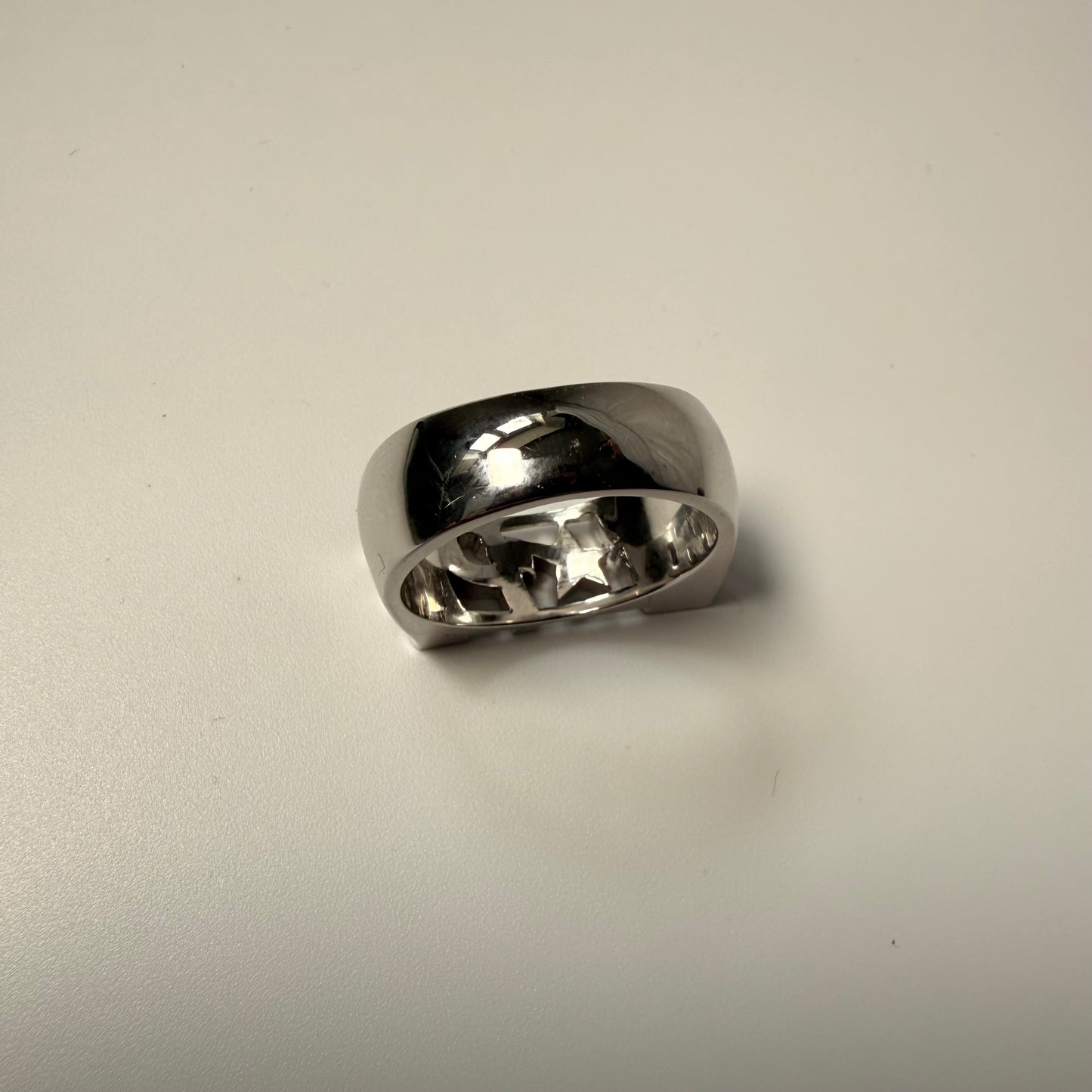 Bape Bapesta Silver Ring