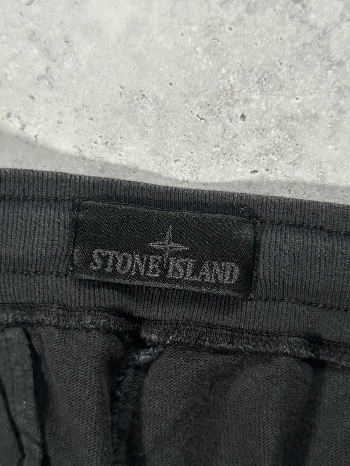 Stone Island 2023 Black Ghost Sweatpants Joggers (XL)