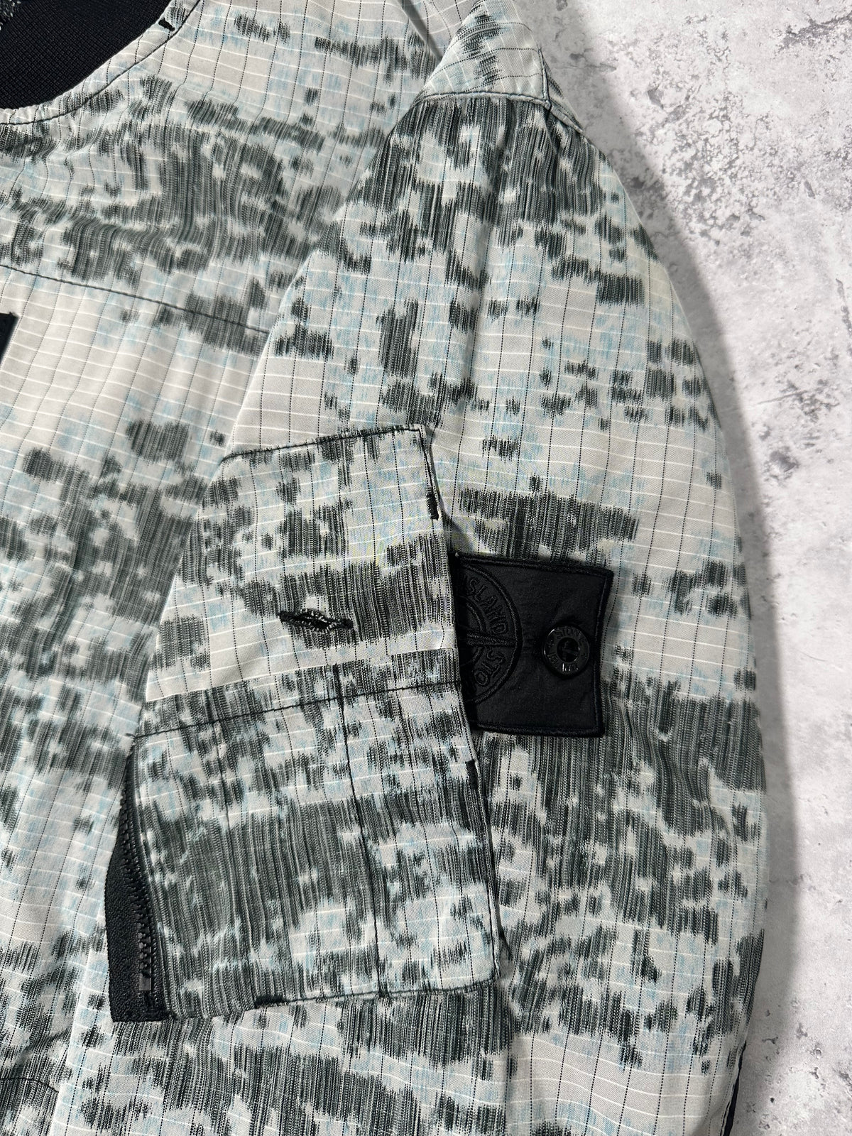 Stone Island Shadow Project 2019 DPM Chiné Bomber Jacket (M)