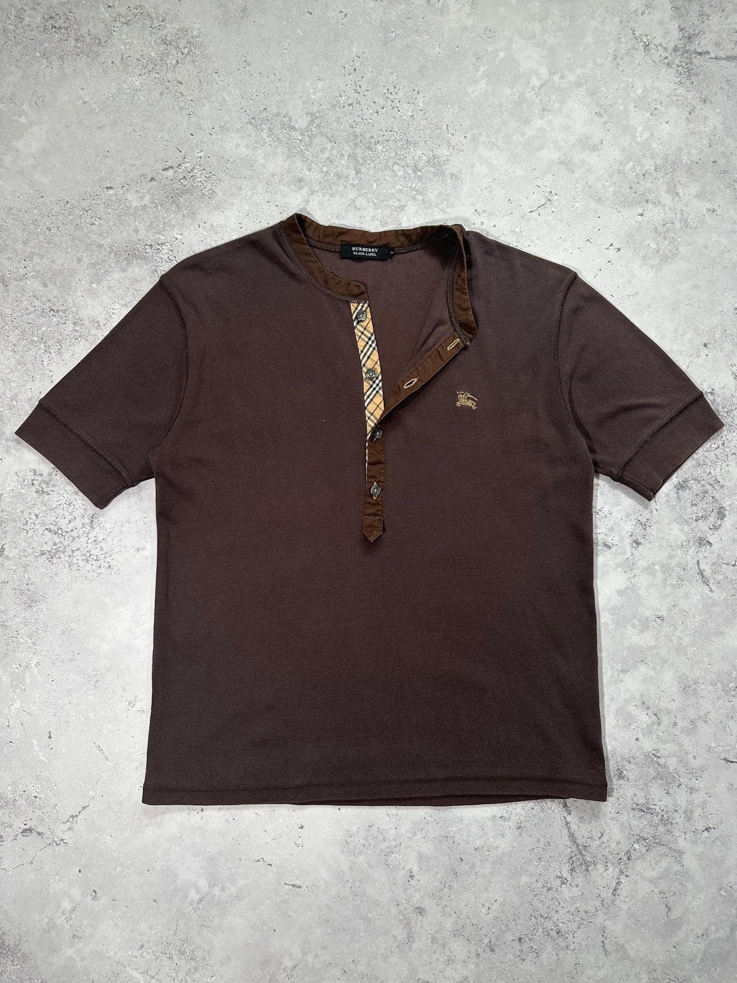 Burberry Black Label 2007 Henley Tshirt
