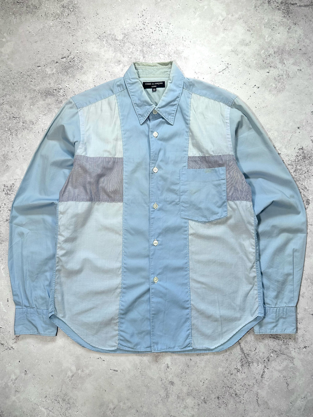 Comme des Garçons Homme AD2008 Patchwork Shirt (S)