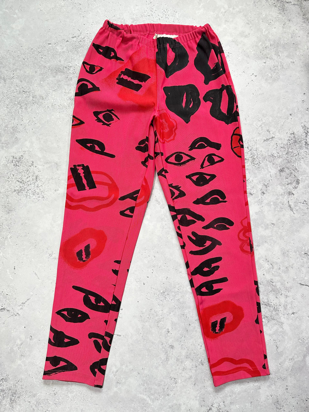 *Runway* Comme des Garçons AD2000 Eye Print Trousers