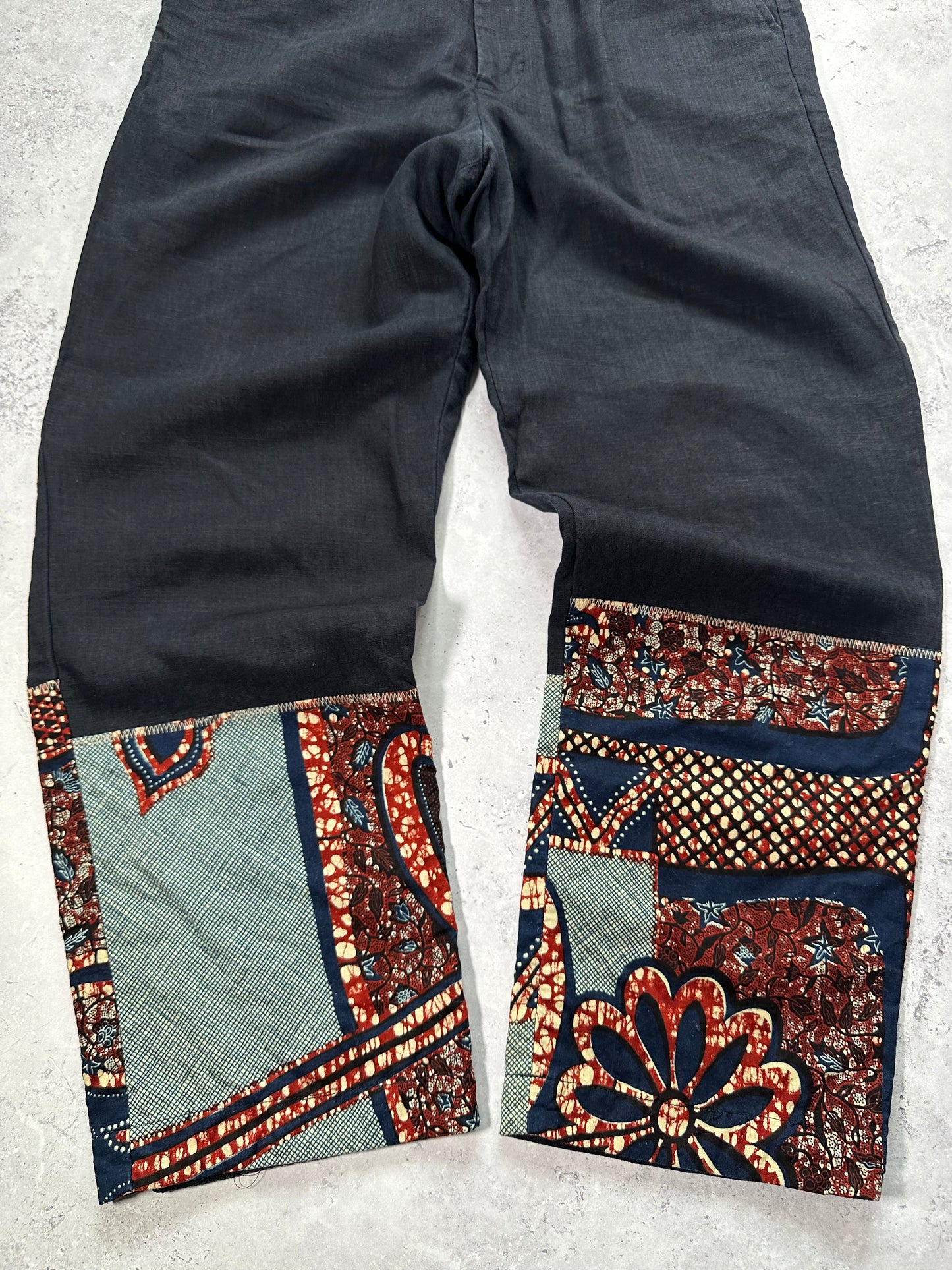 Junya Watanabe MAN Comme Des Garçons AD2015 Patchwork Trousers (M)