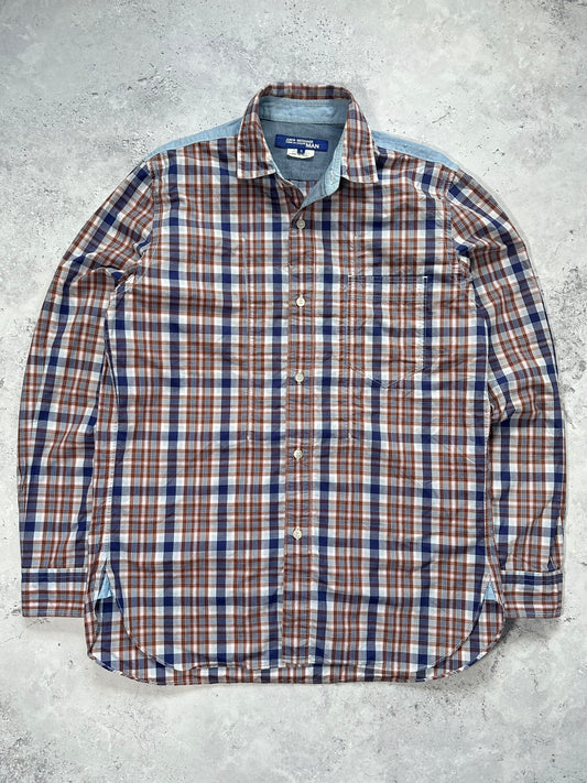Junya Watanabe MAN Comme Des Garçons AD2012 Plaid Longsleeve Shirt (S)