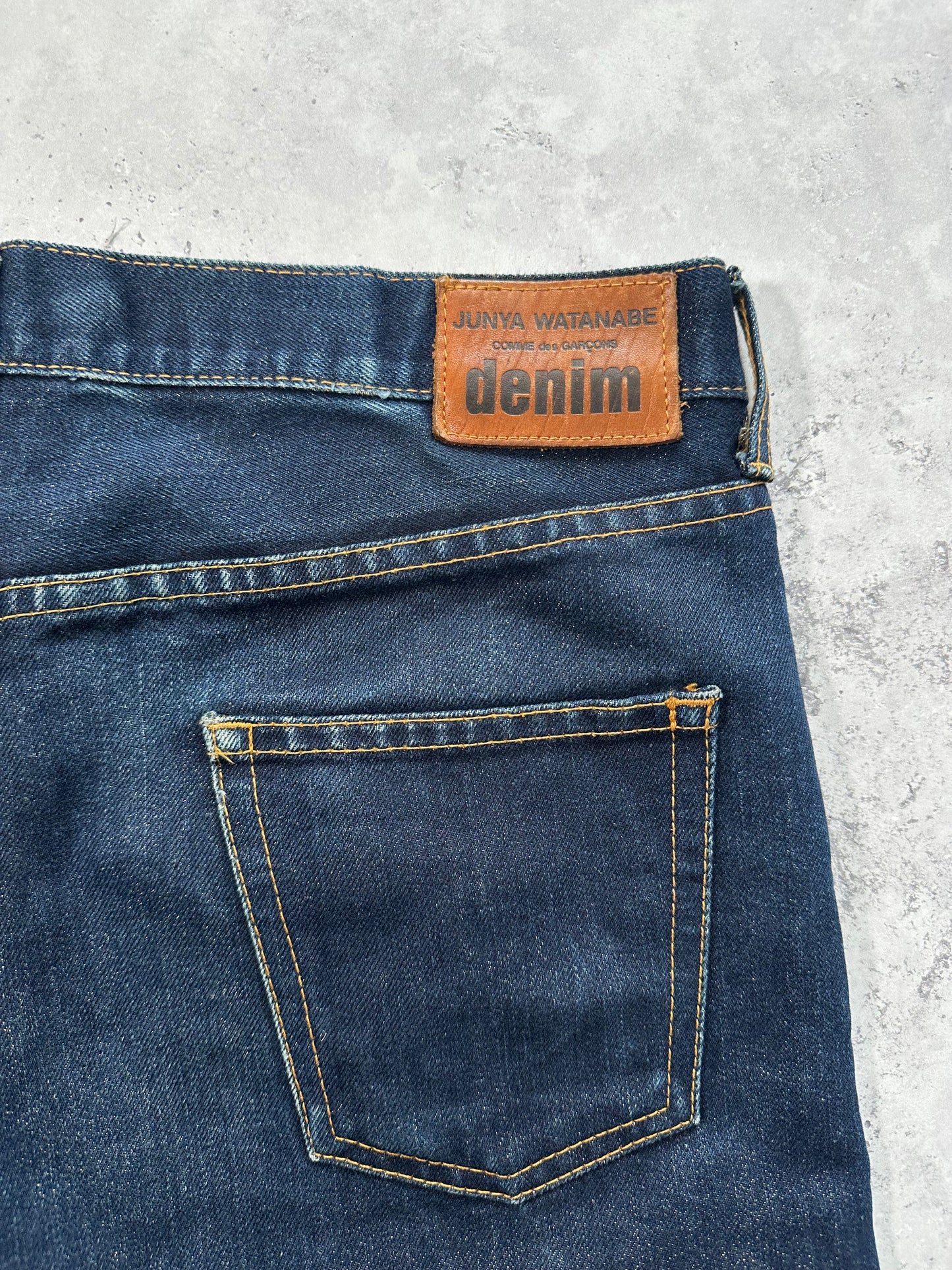 Junya Watanabe Comme des Garçons AD2006 Selvedge Denim Jeans (M / Waist 32”)