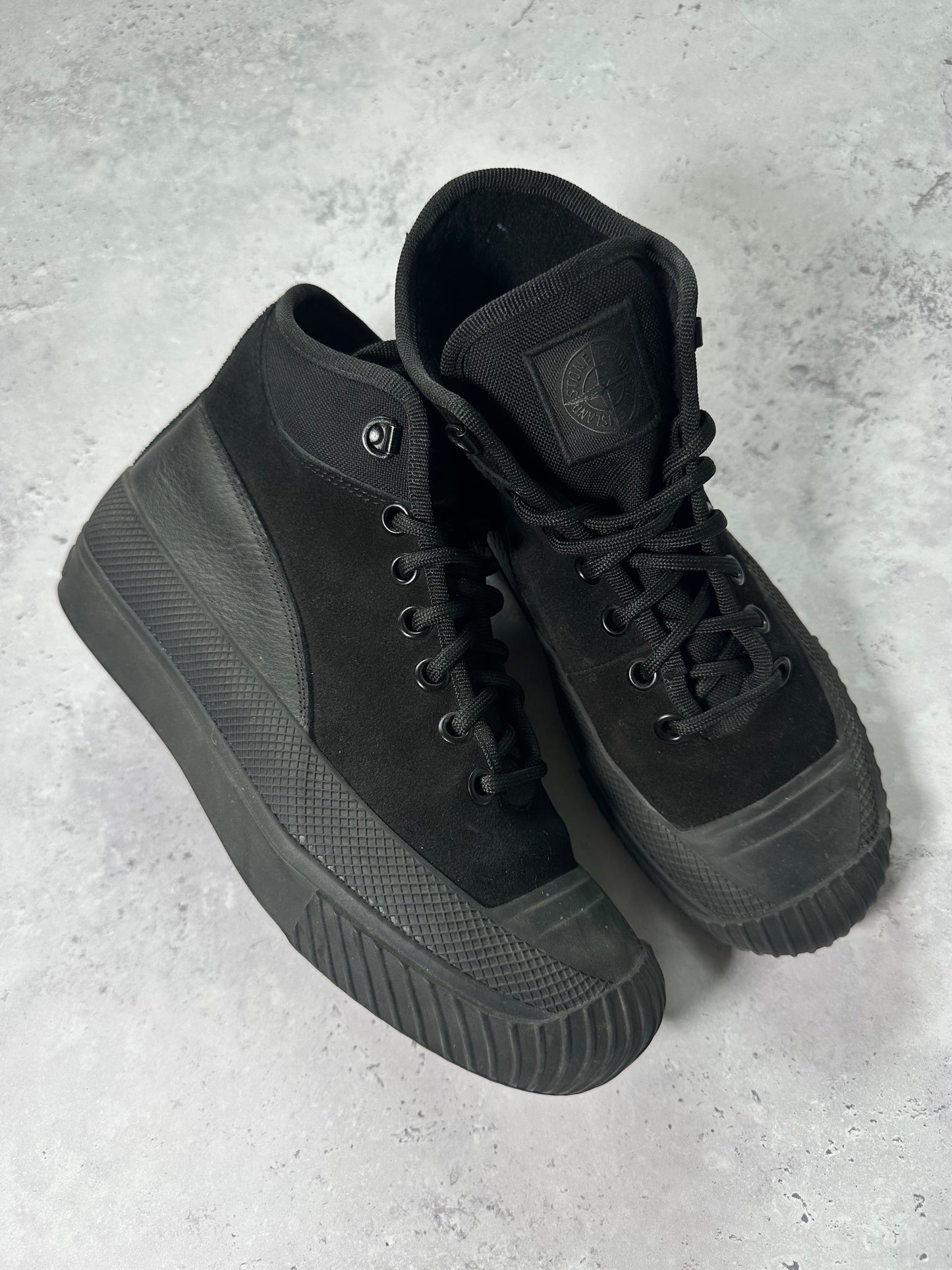 Stone Island x Diemme Black Ghost High Top Boots EU40