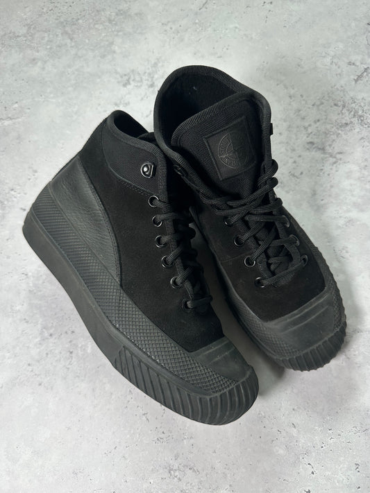 Stone Island x Diemme Black Ghost High Top Boots EU40