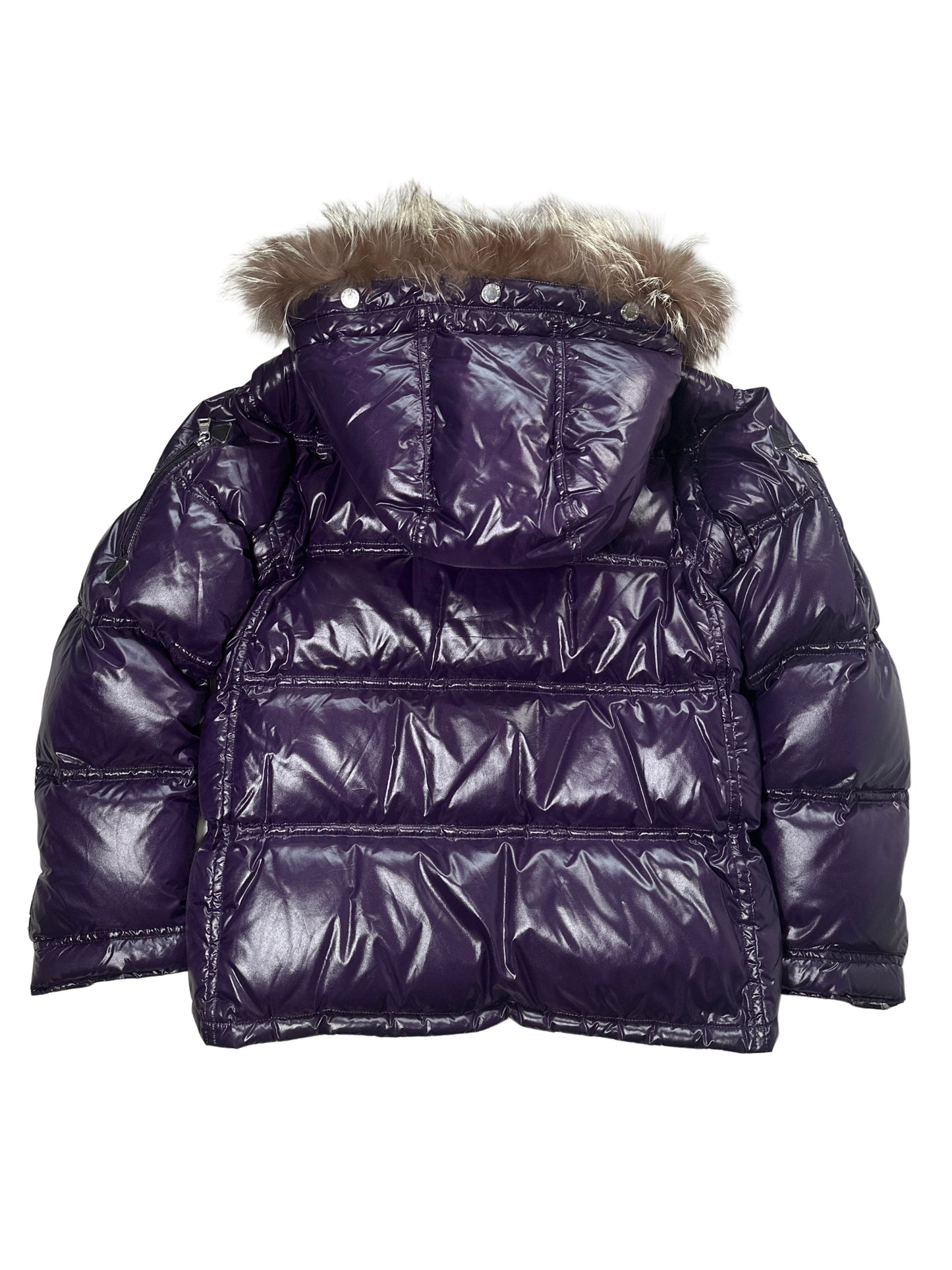 Burberry Black Label 2009 Fur Hood Down Puffer Jacket