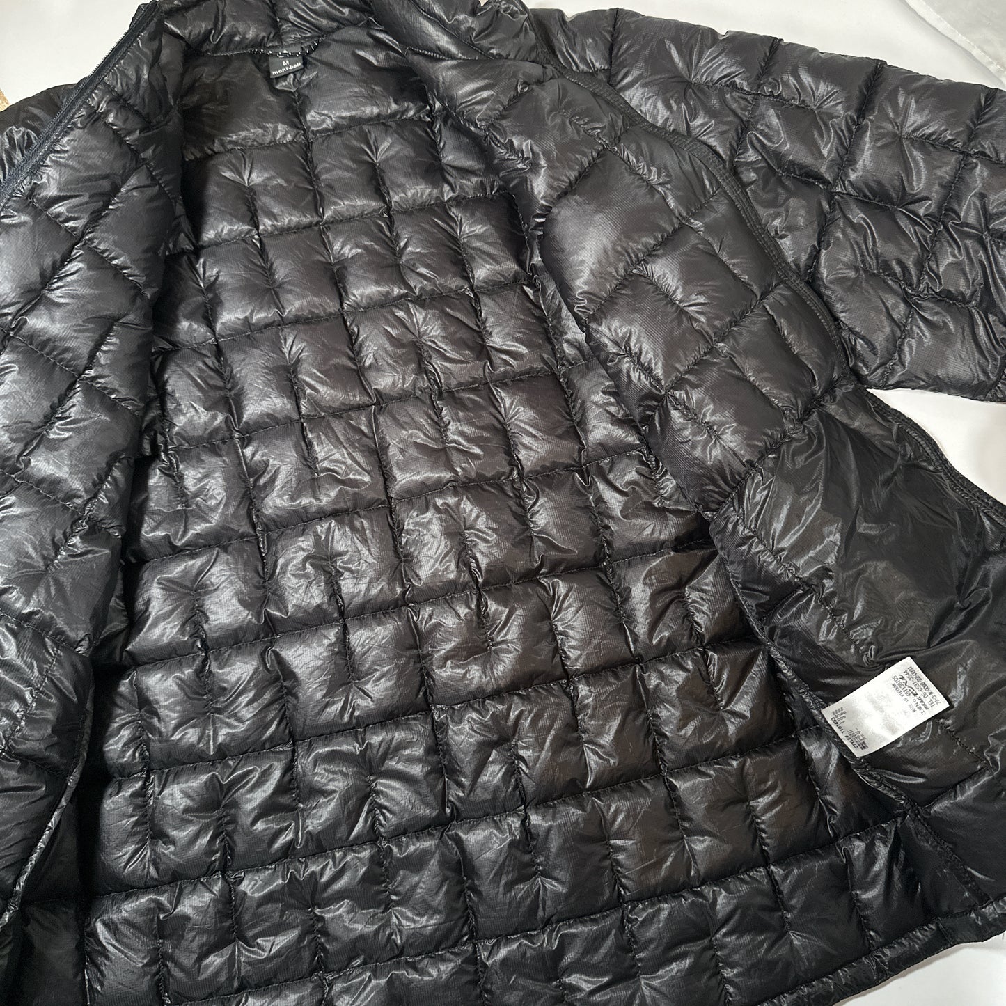 Montbell Black ex1000 Plasma Down Puffer Jacket
