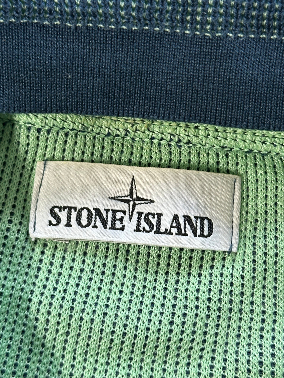 Stone Island 2017 Bicolour Striped Cuff Zip Hoodie (S/M)