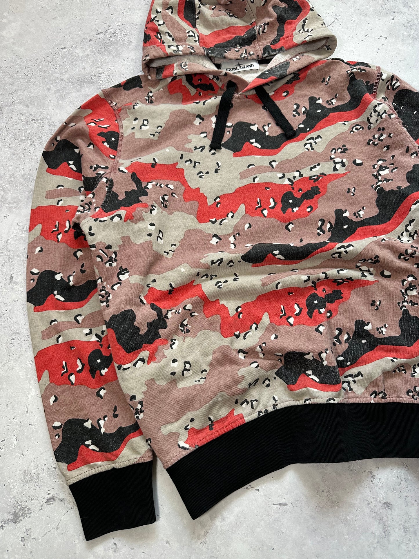Stone Island Desert Camo Hoodie (M)