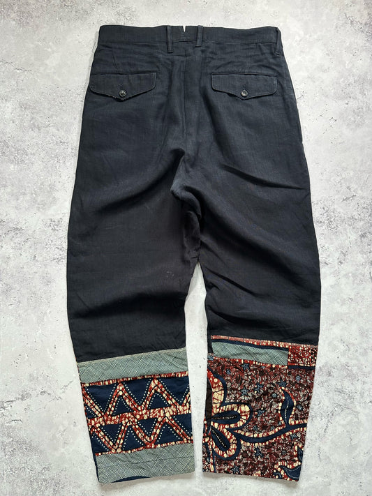 Junya Watanabe MAN Comme Des Garçons AD2015 Patchwork Trousers (M)