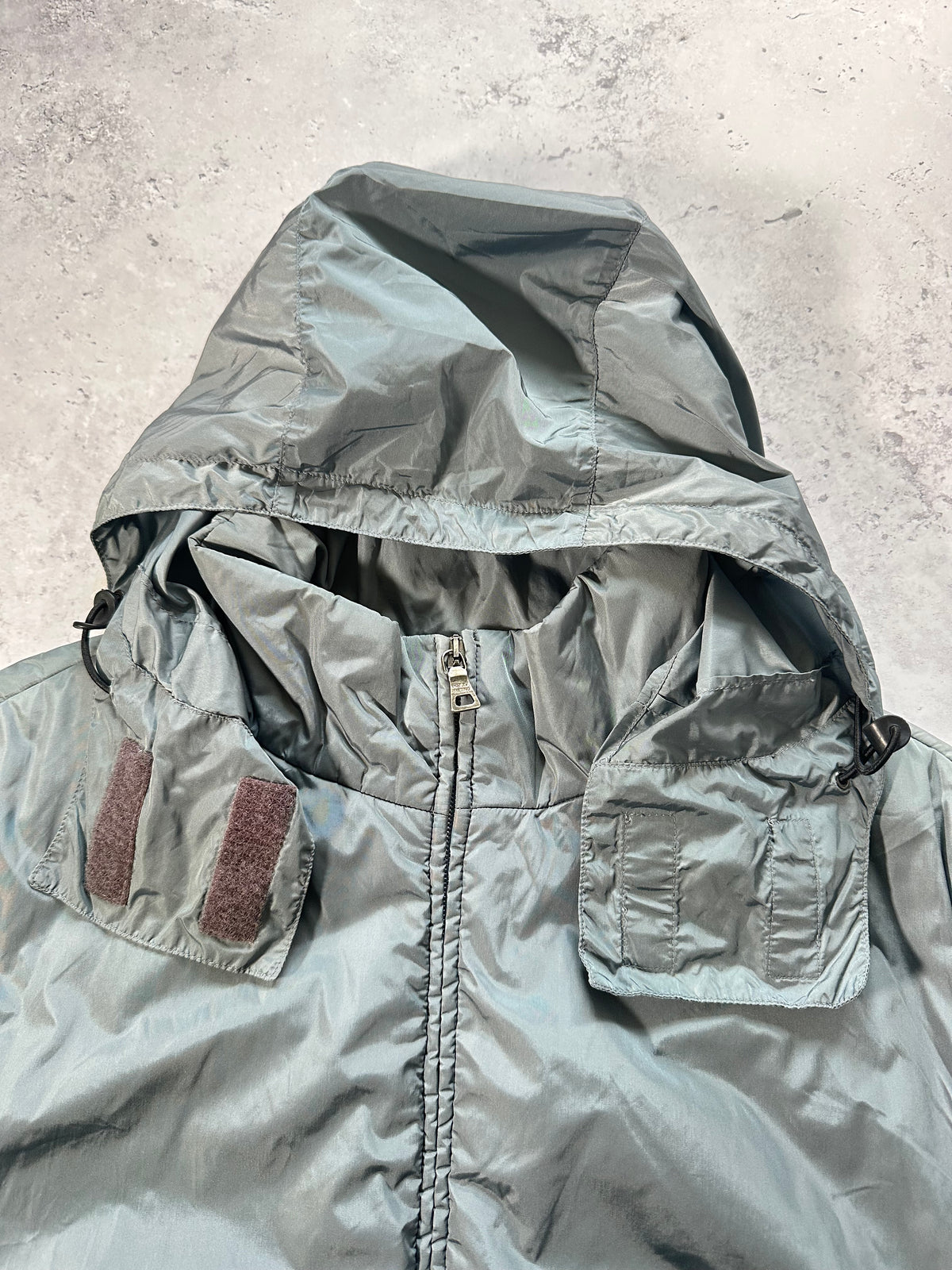 Prada Sport 2000s Technical Padded Hooded Jacket (S-M)