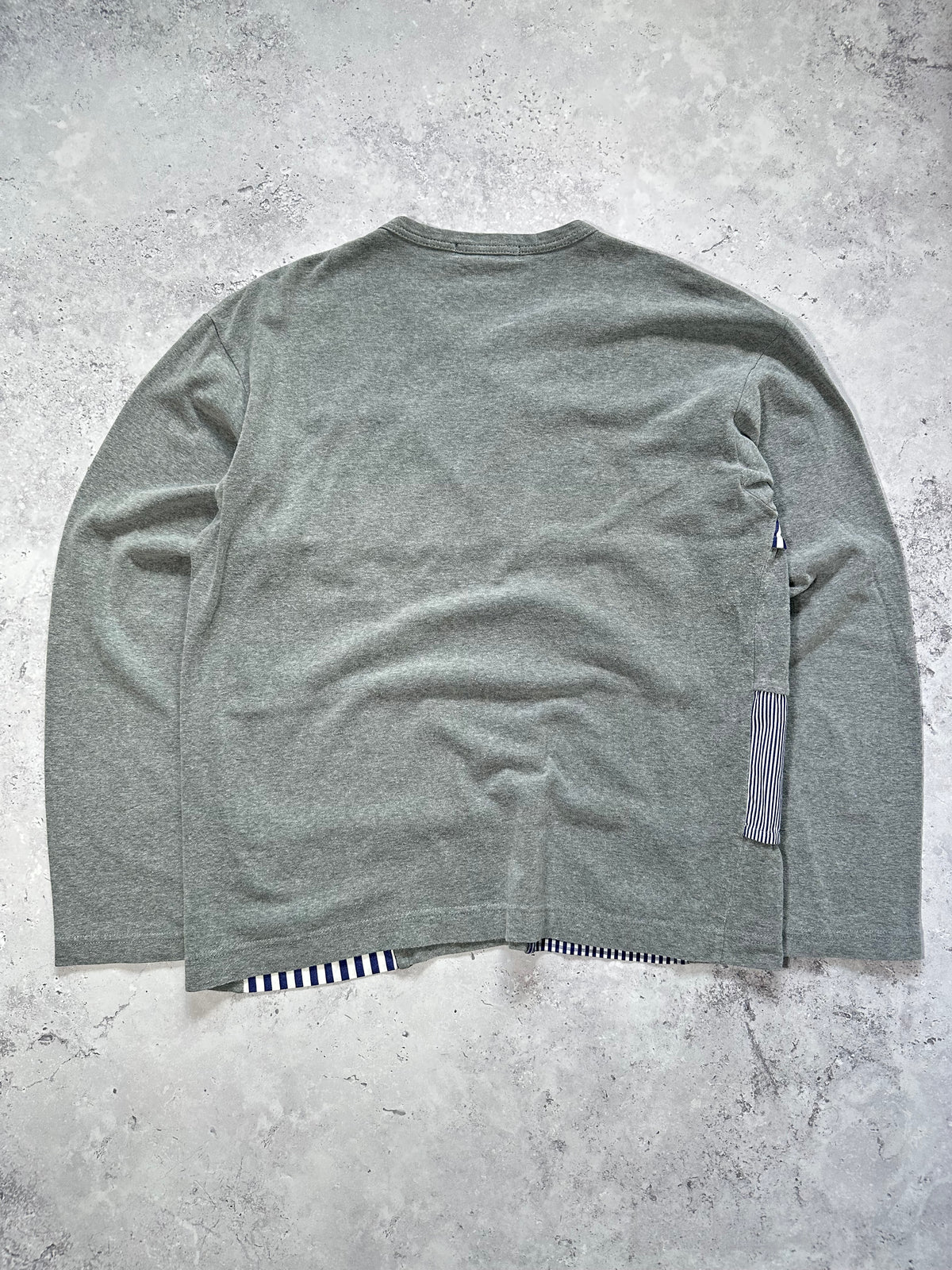 Comme des Garçons Homme AD2006 Reconstructed Gingham Patchwork Tshirt (S)