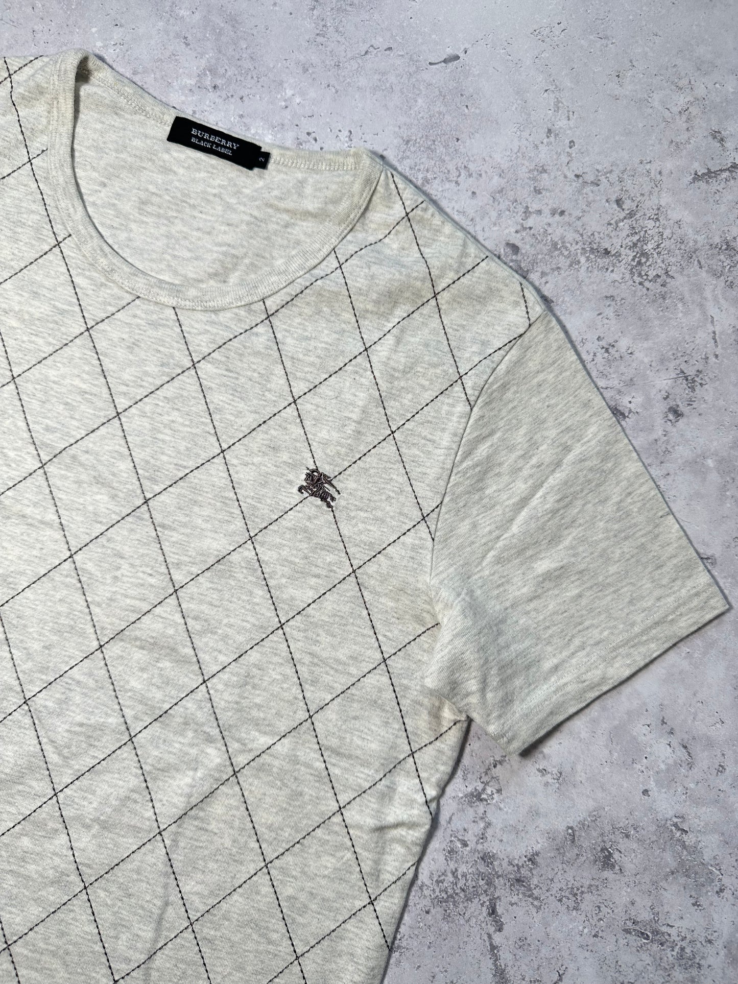 Burberry Black Label Diamond Stitch Tshirt (S)