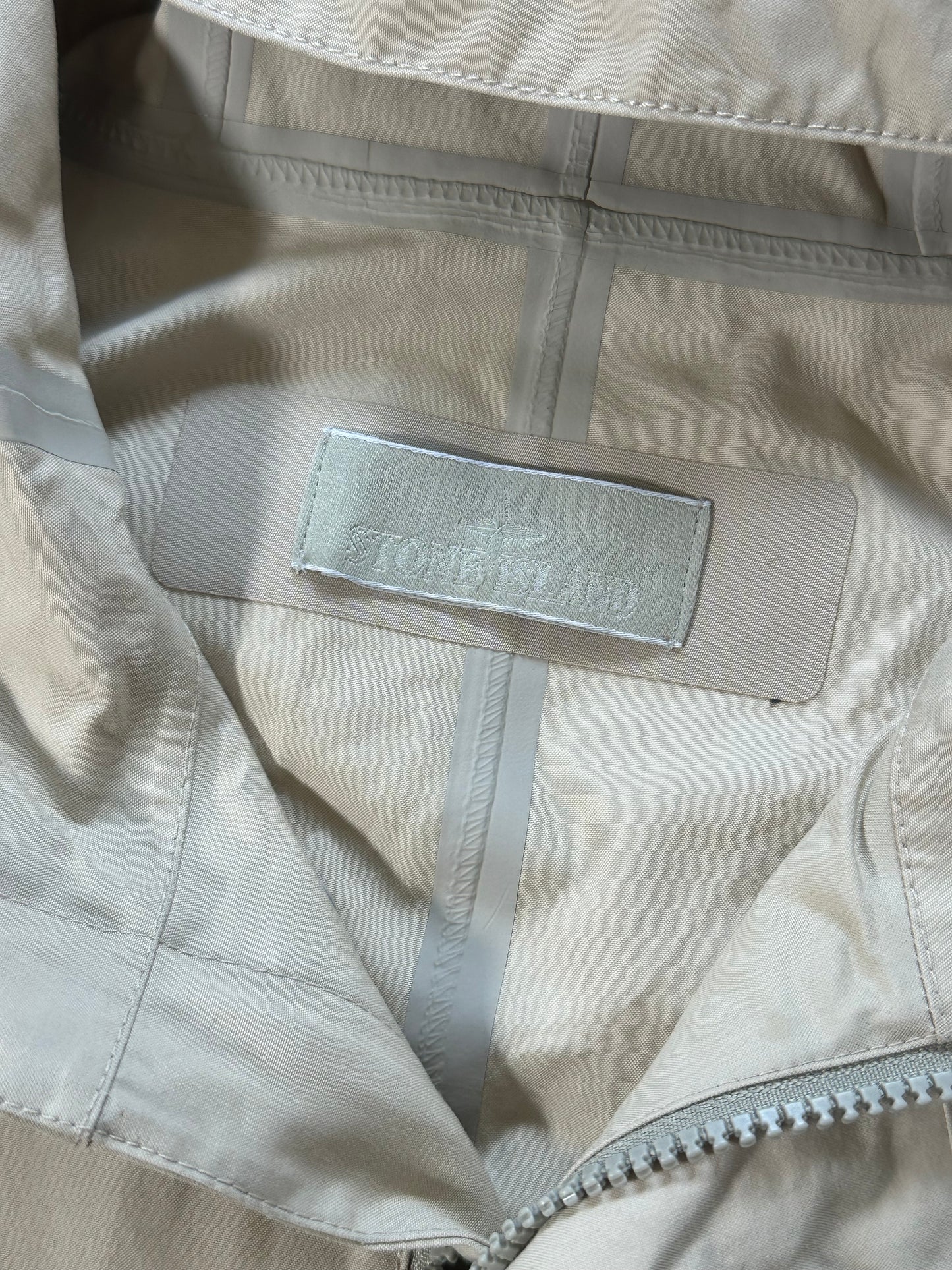 Stone Island SS2023 Ghost Piece O-Ventile Fishtail Parka Jacket (M / L)