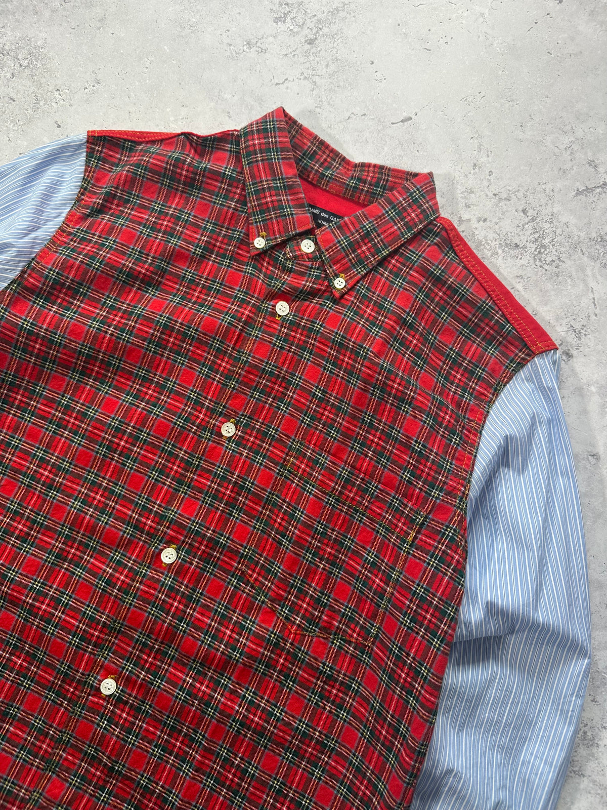 Comme des Garçons Homme AD2016 Plaid Longsleeve Shirt (S/M)
